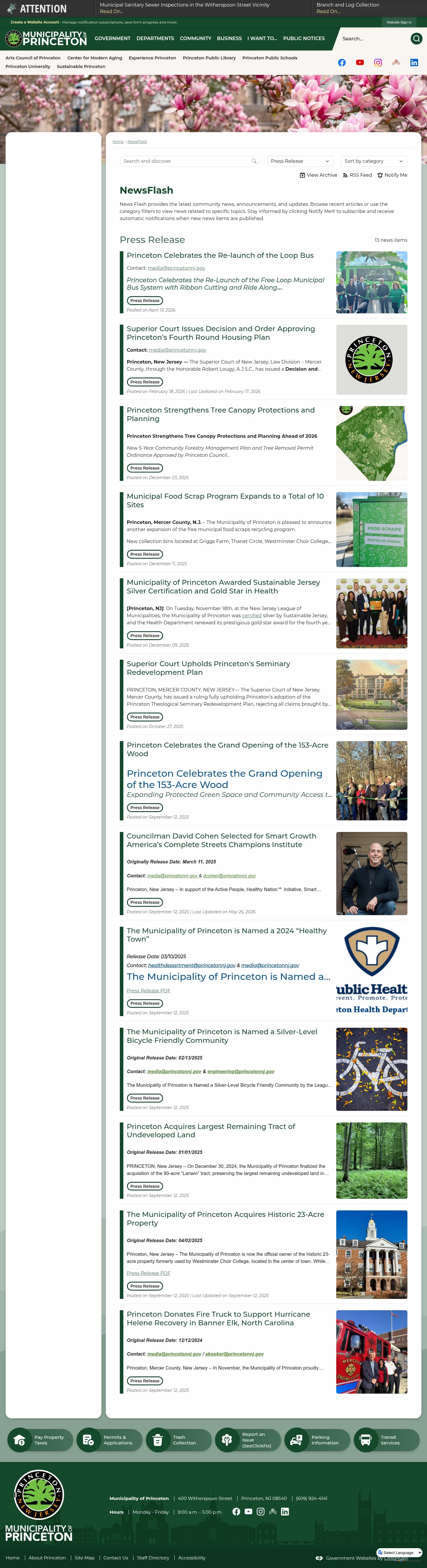 Latest website image capture