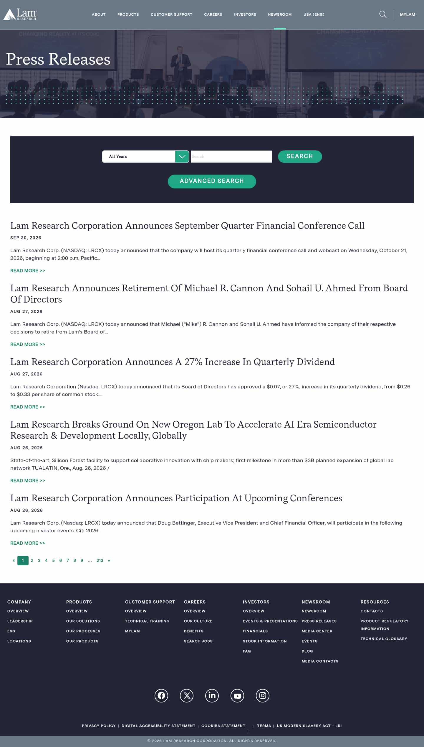 Latest website image capture