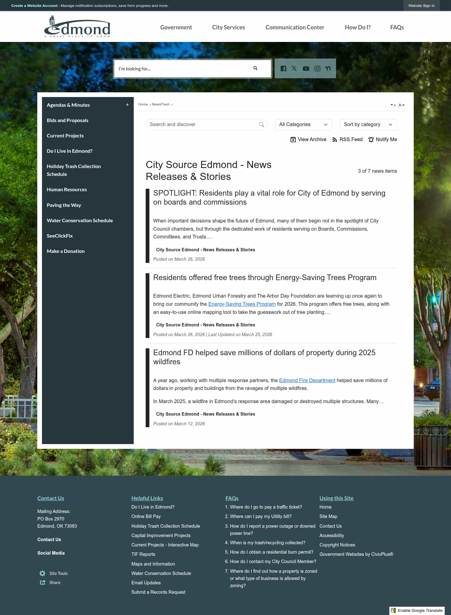 Latest website image capture