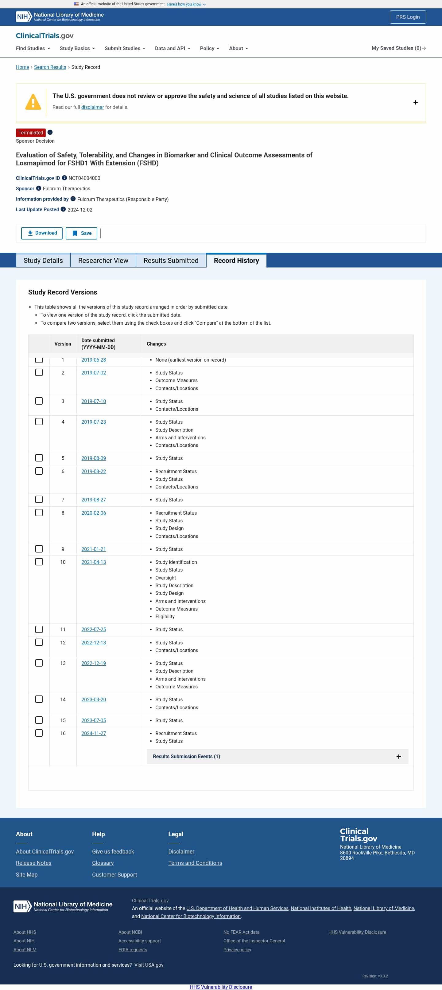 Latest website image capture