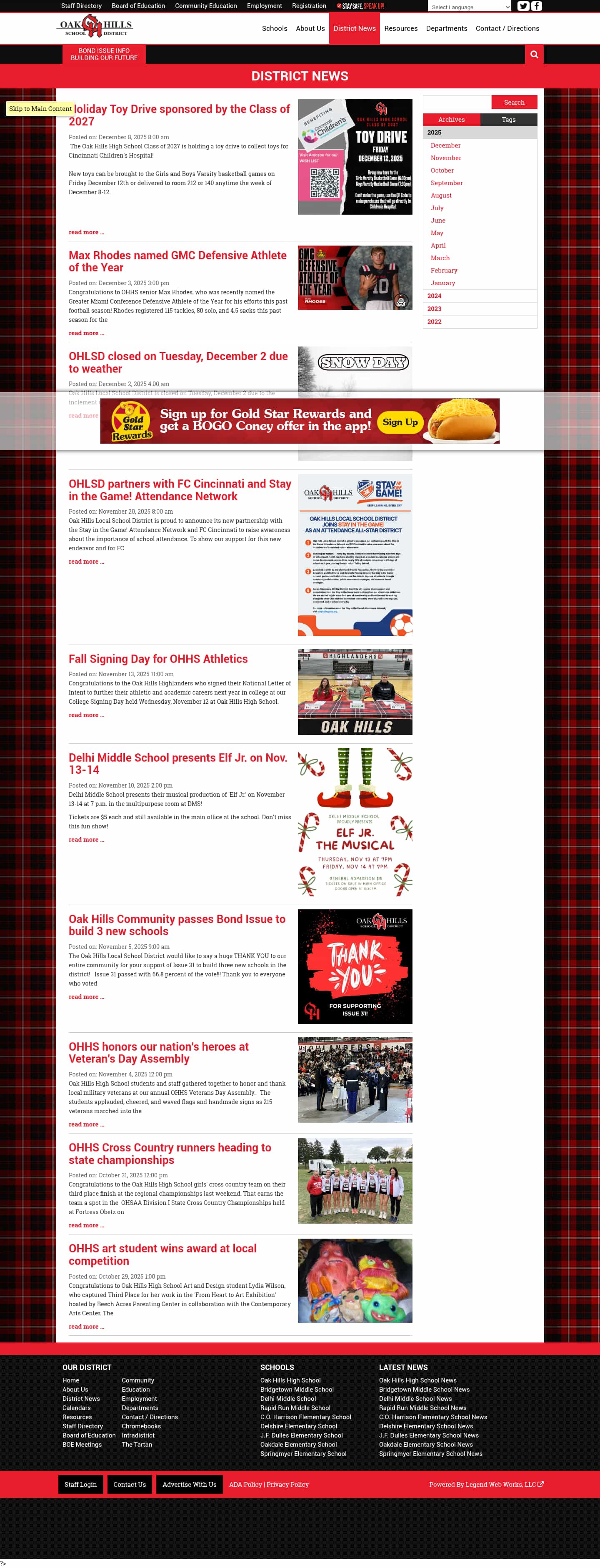 Latest website image capture