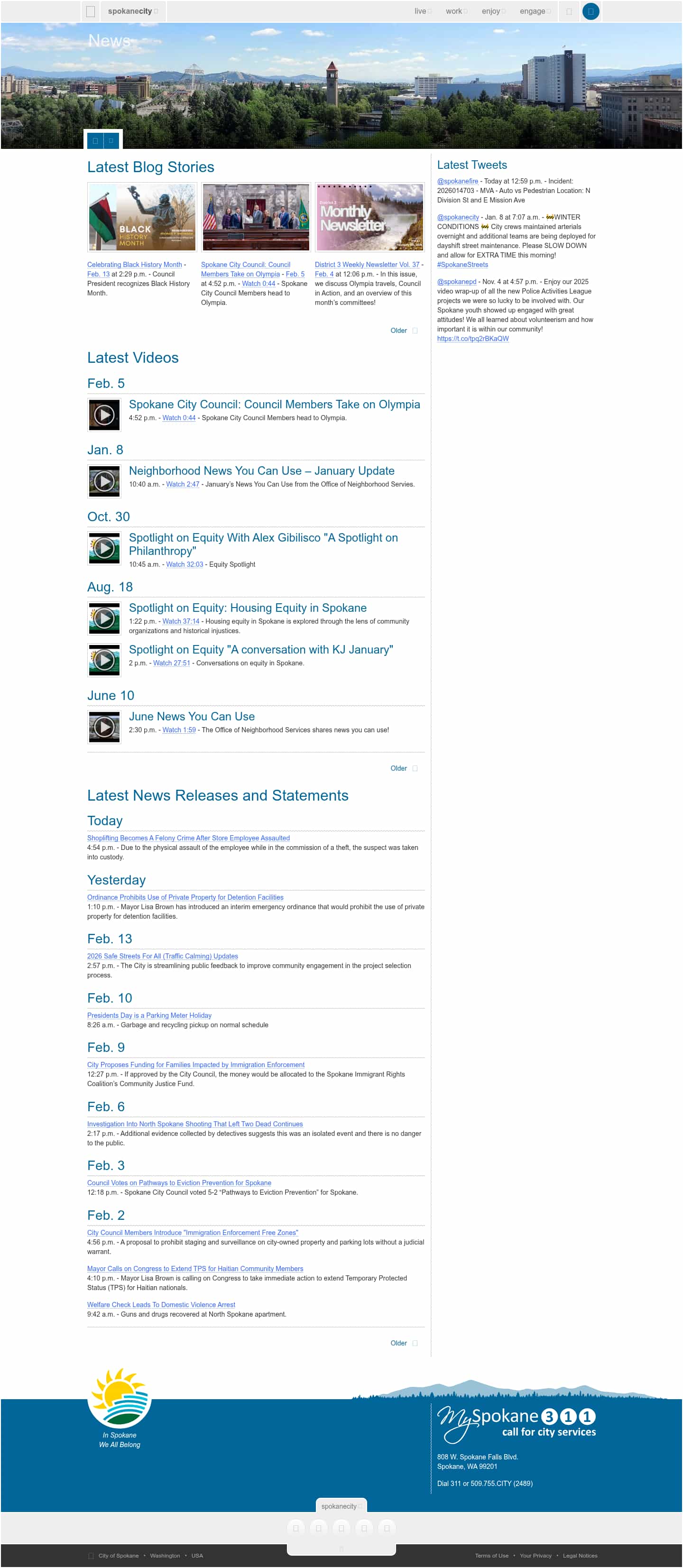 Latest website image capture