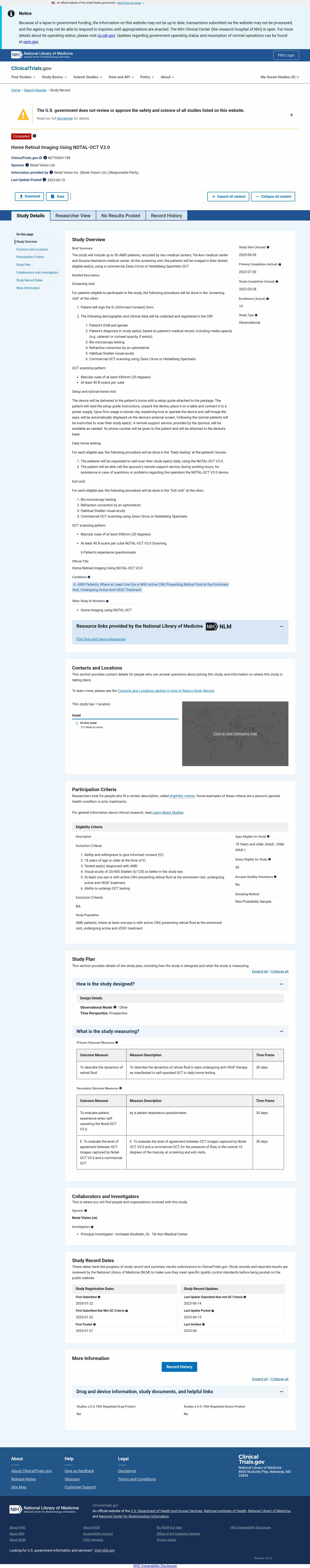 Latest website image capture