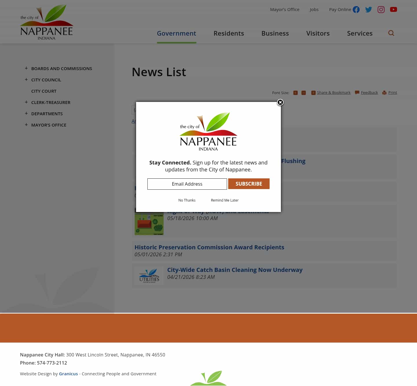 Latest website image capture