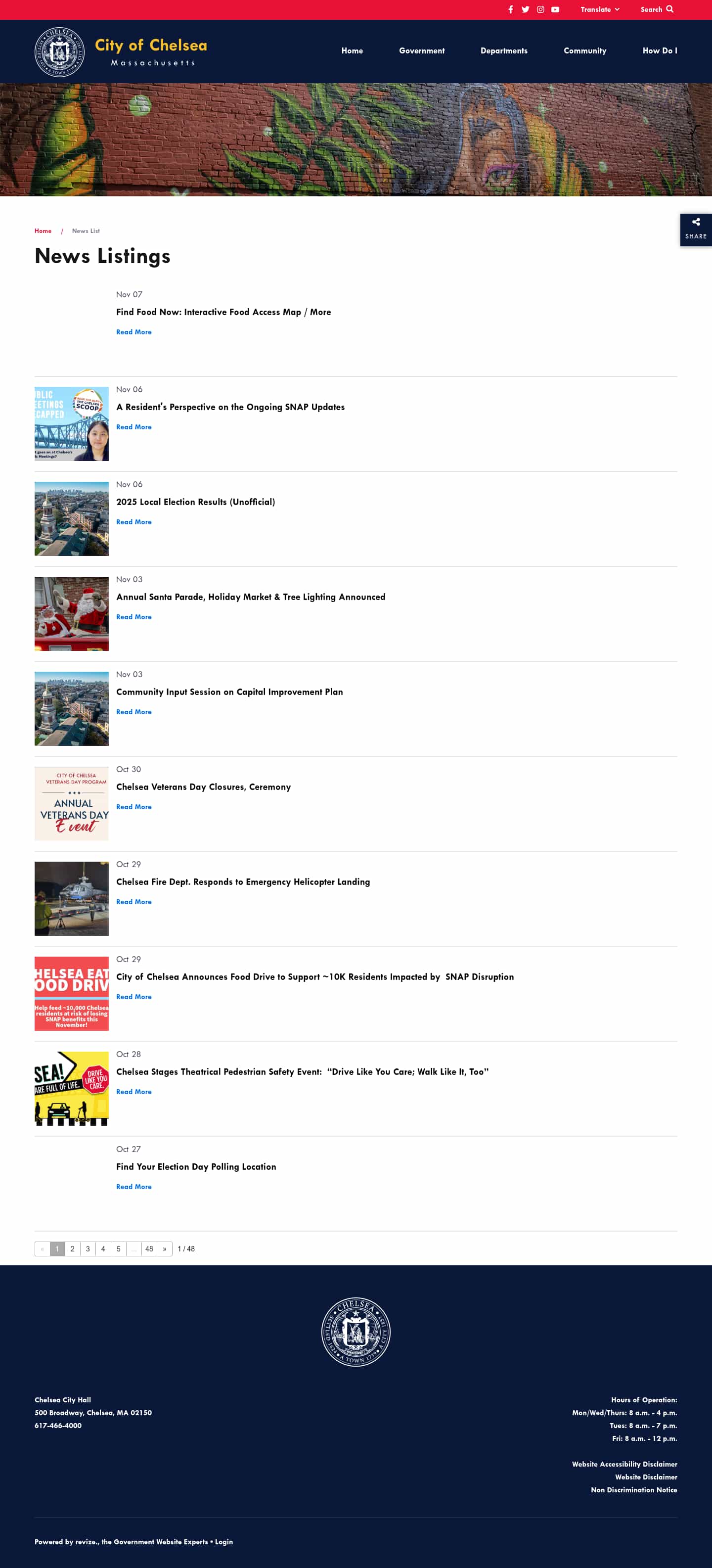 Latest website image capture