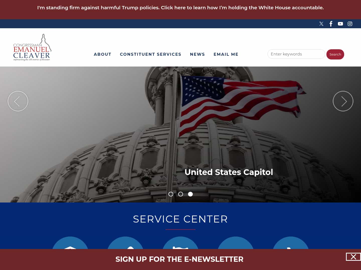 Latest website image capture
