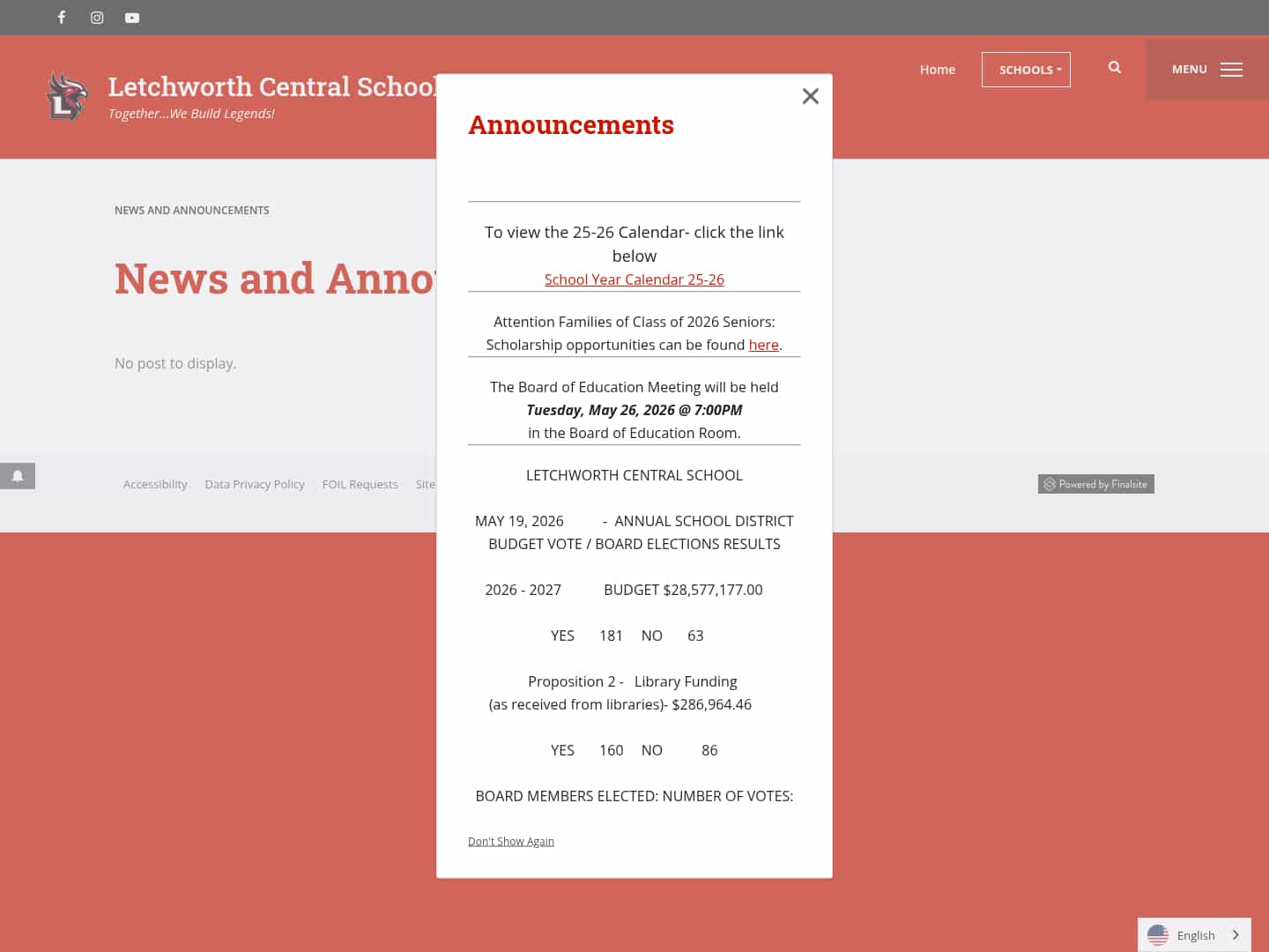 Latest website image capture