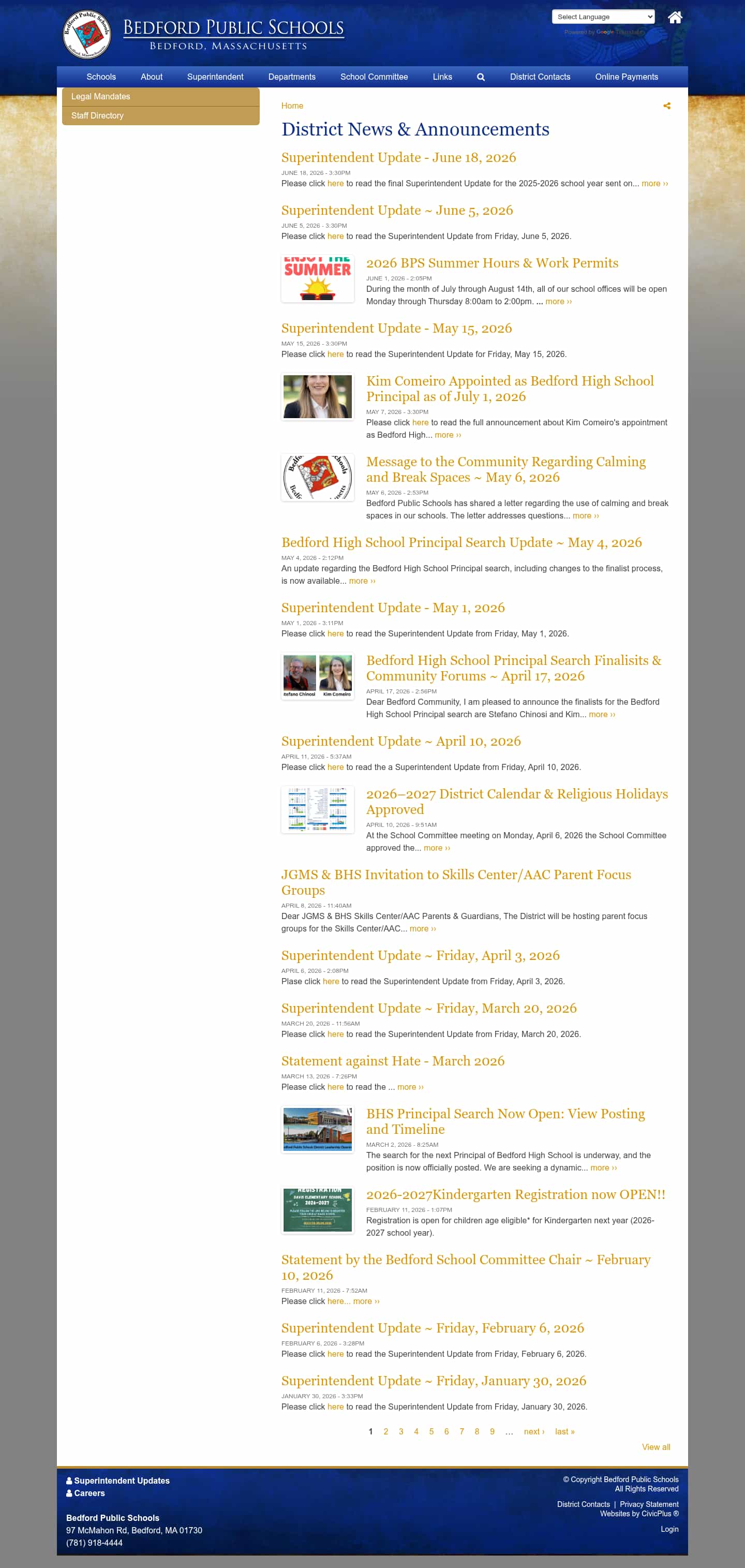 Latest website image capture