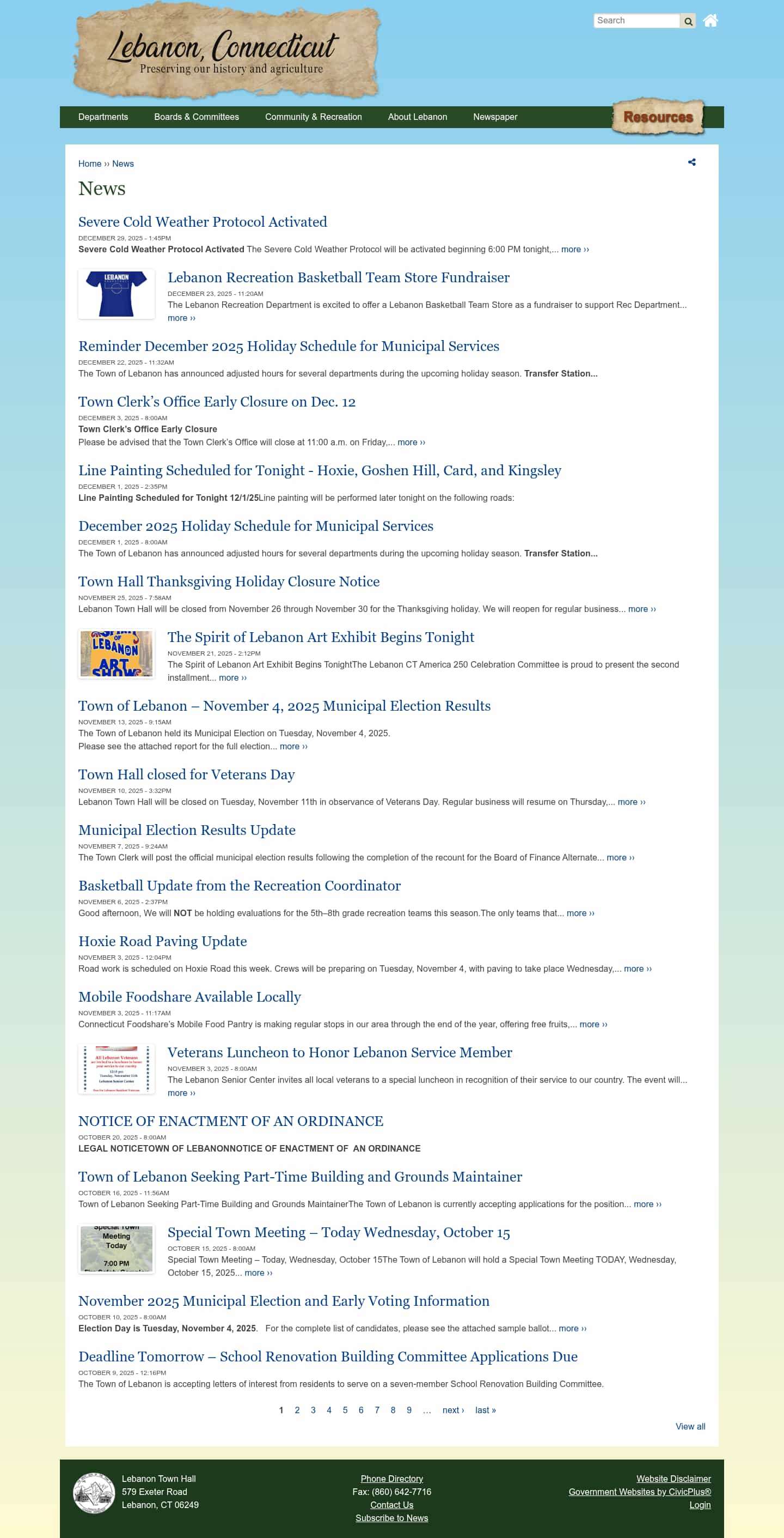 Latest website image capture