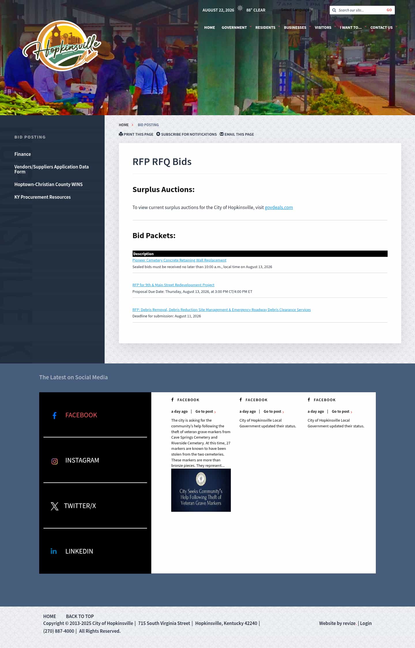 Latest website image capture