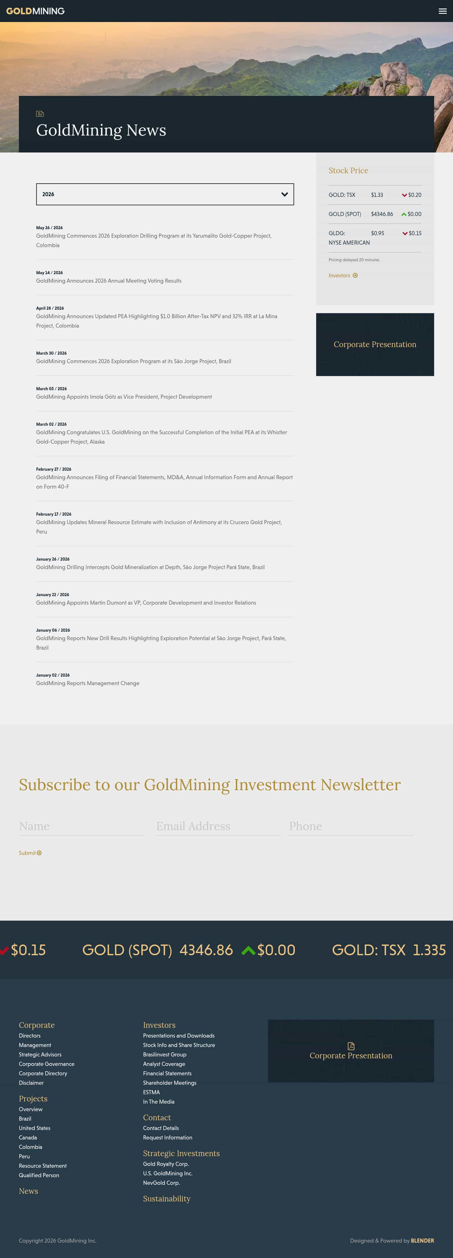 Latest website image capture
