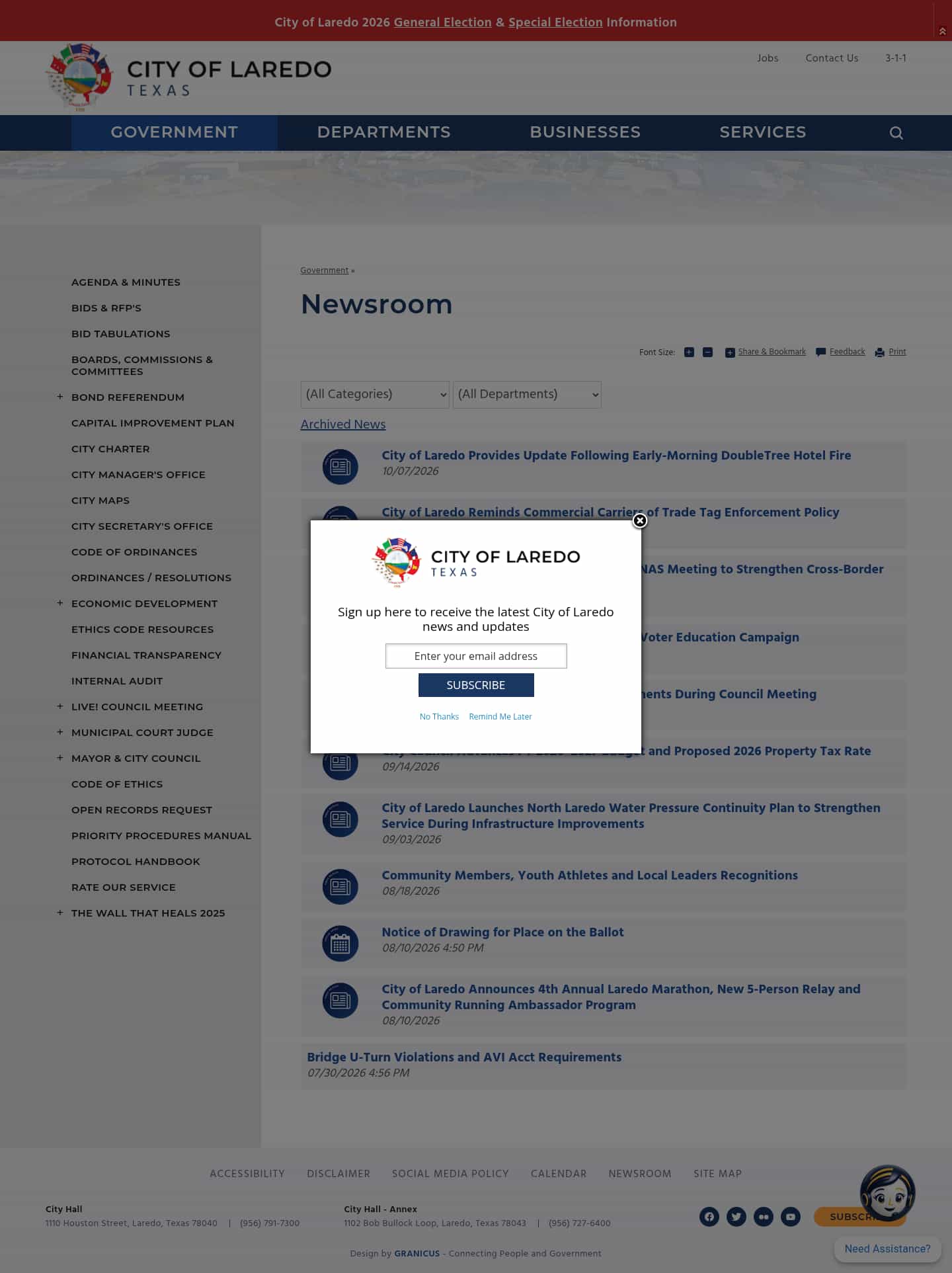 Latest website image capture