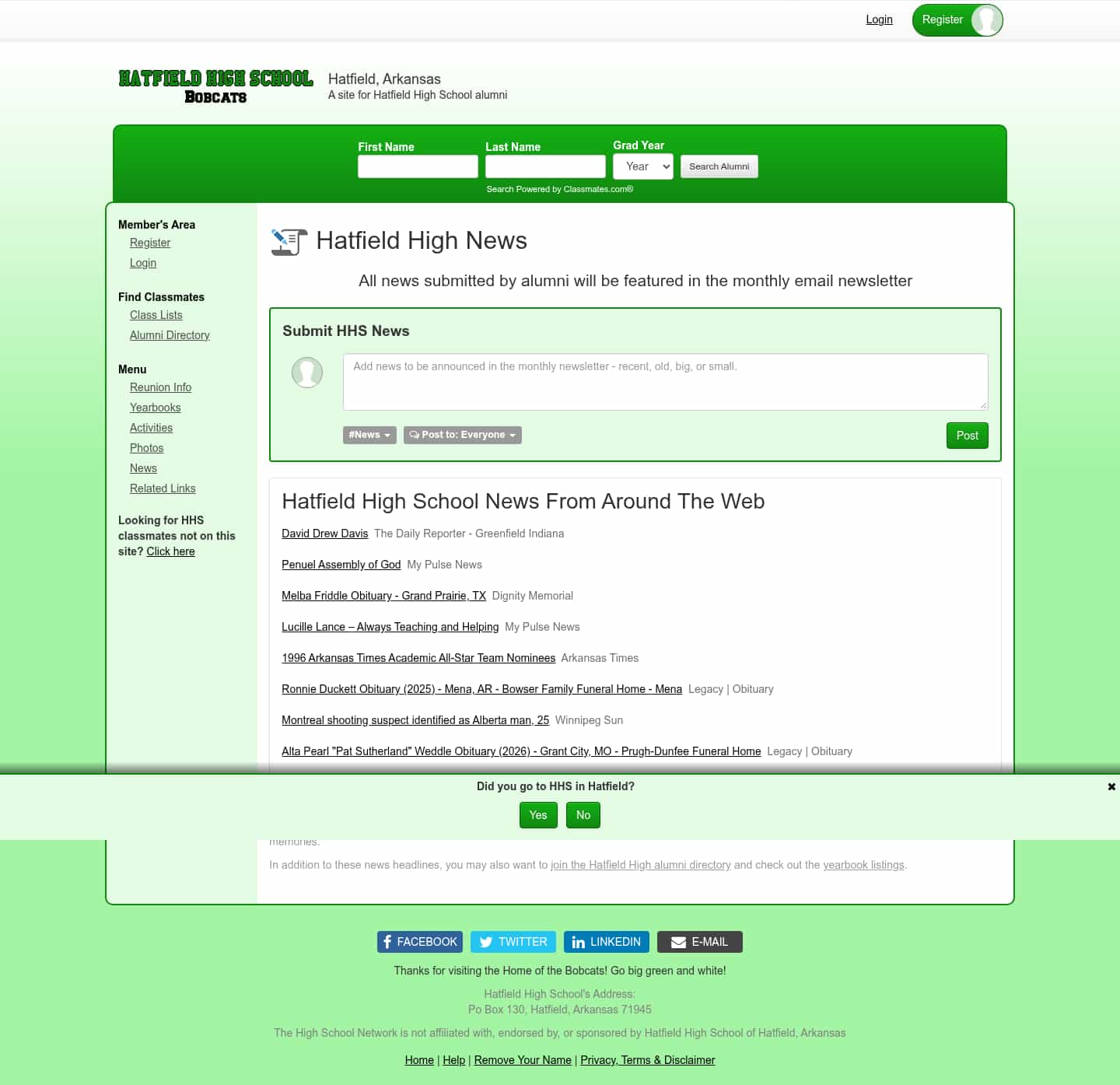 Latest website image capture