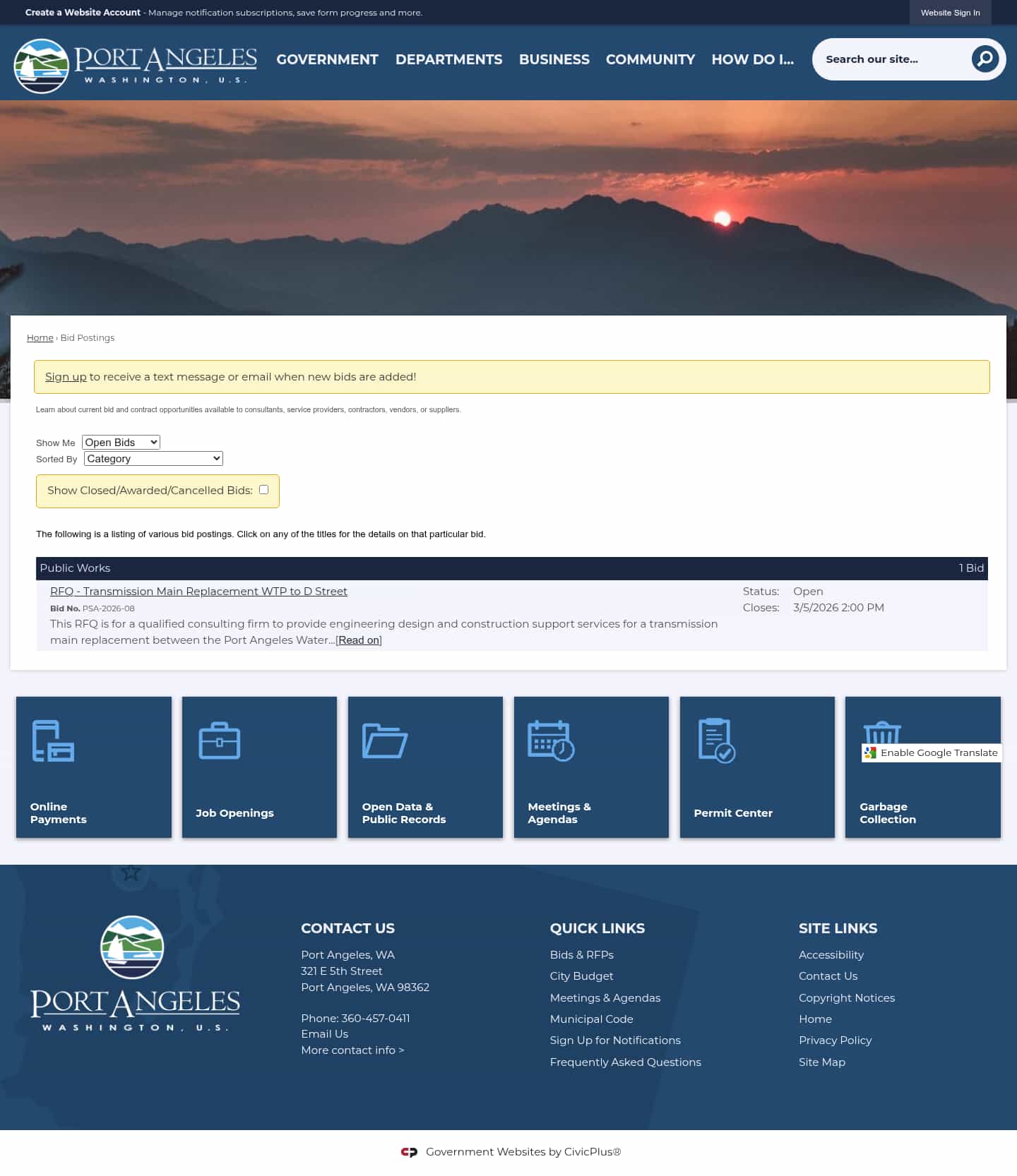 Latest website image capture