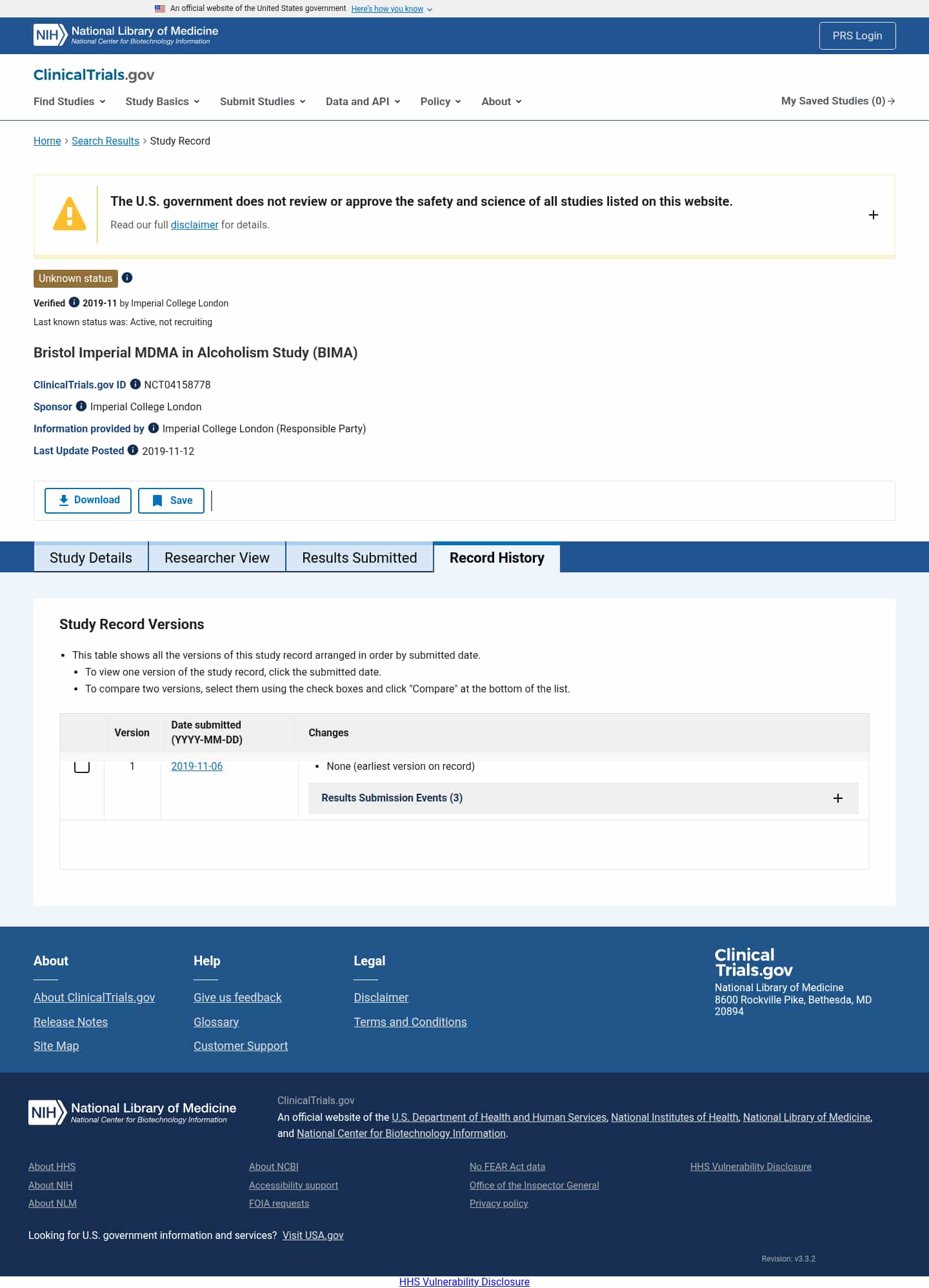 Latest website image capture