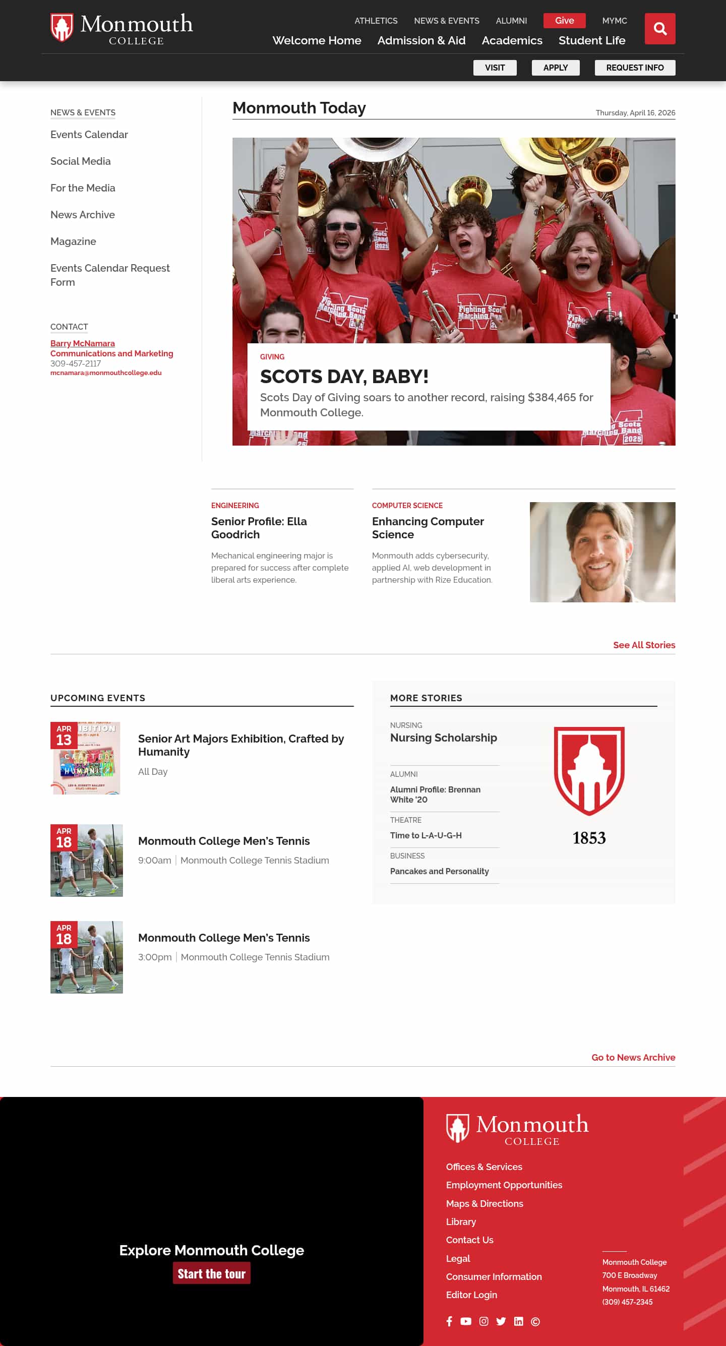 Latest website image capture