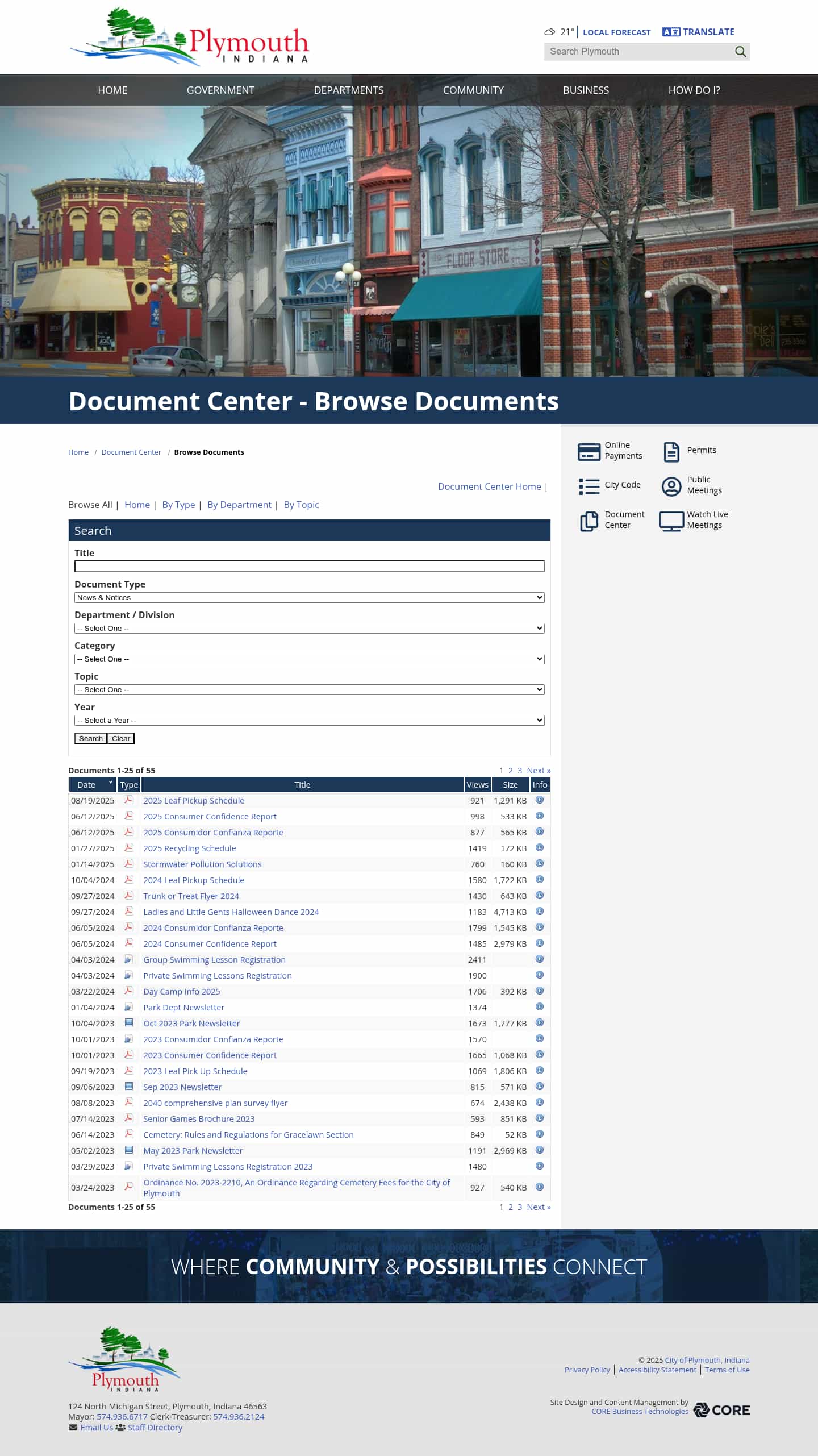 Latest website image capture