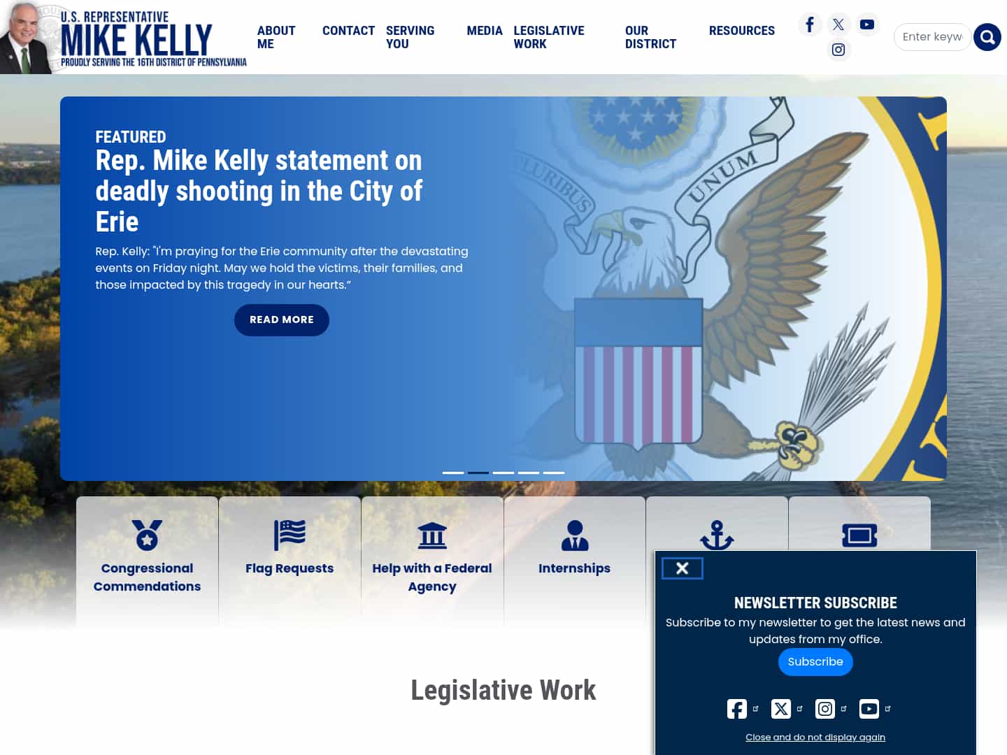 Latest website image capture