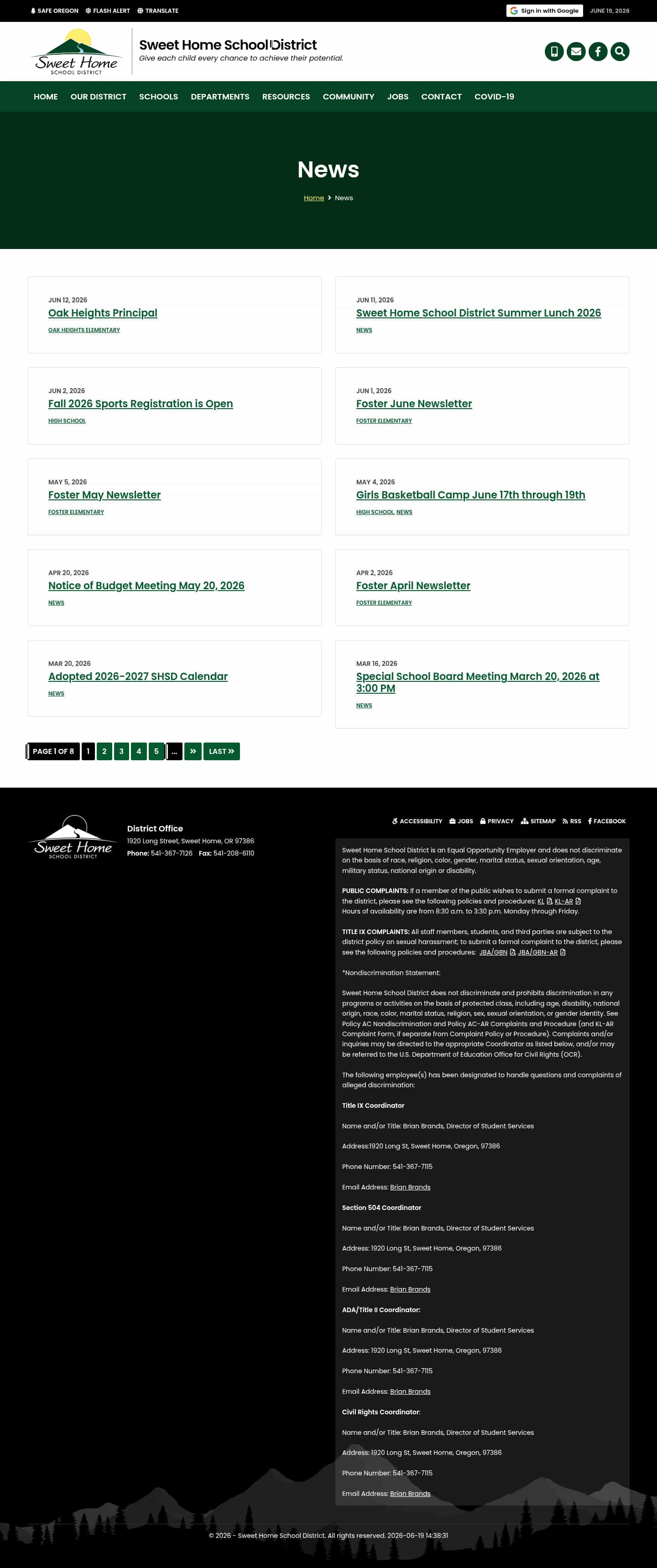 Latest website image capture