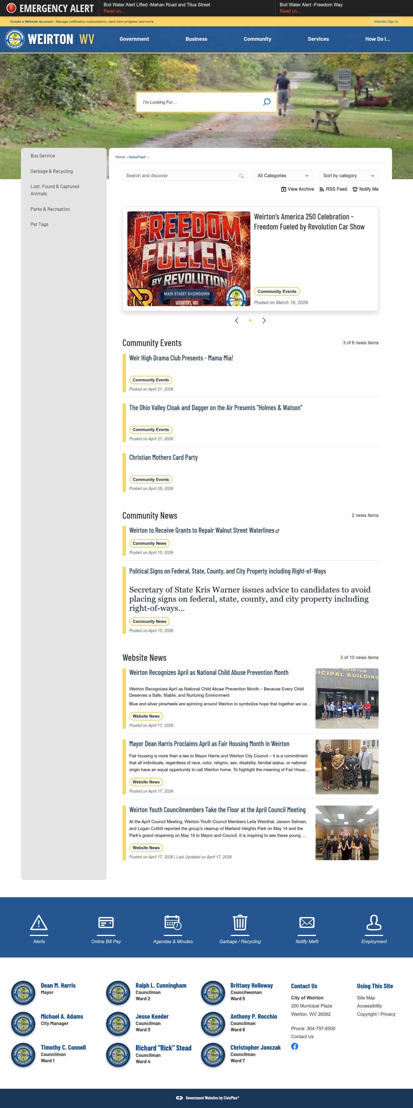 Latest website image capture