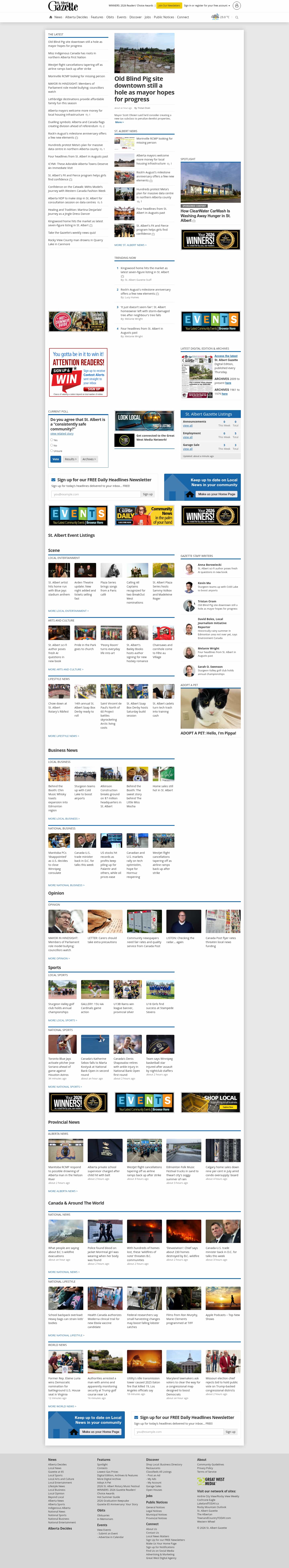 Latest website image capture
