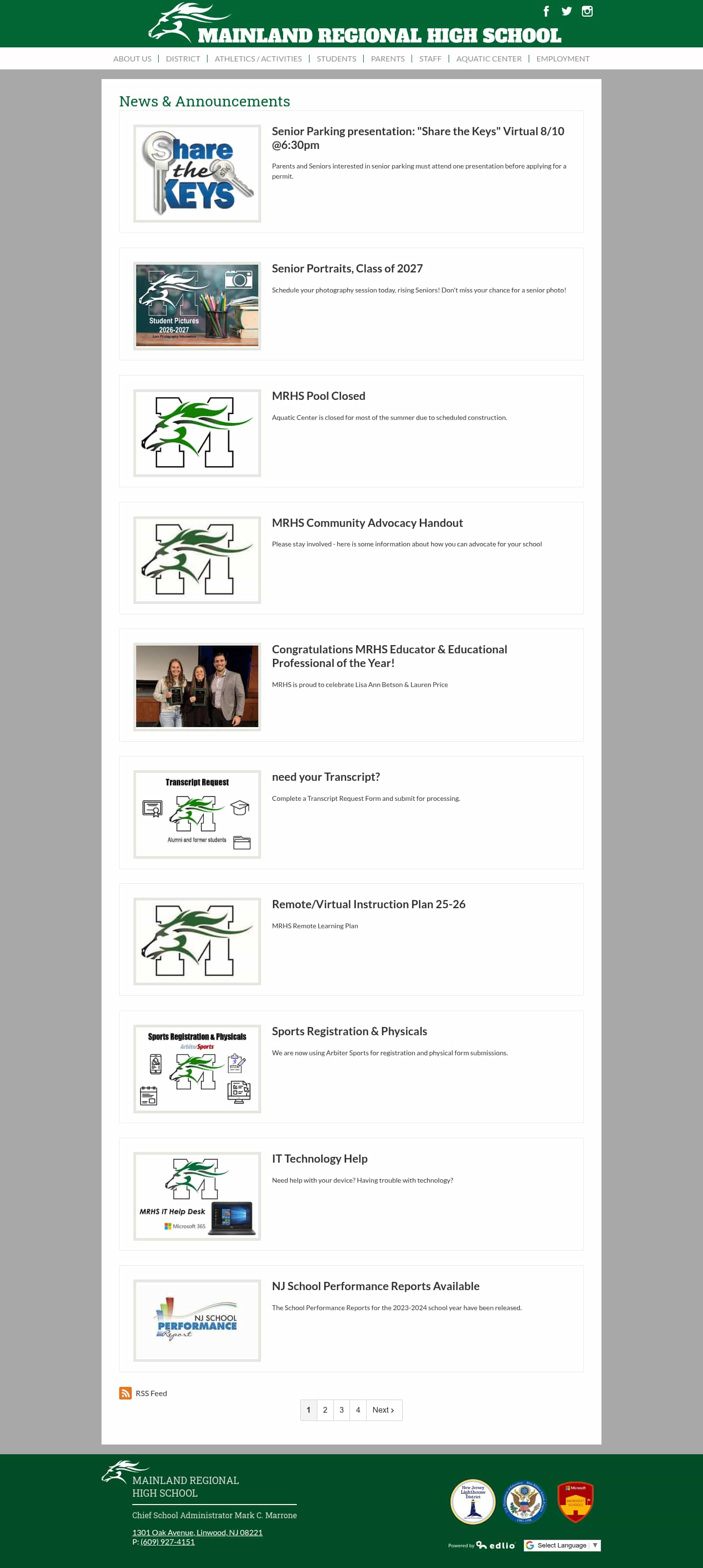 Latest website image capture