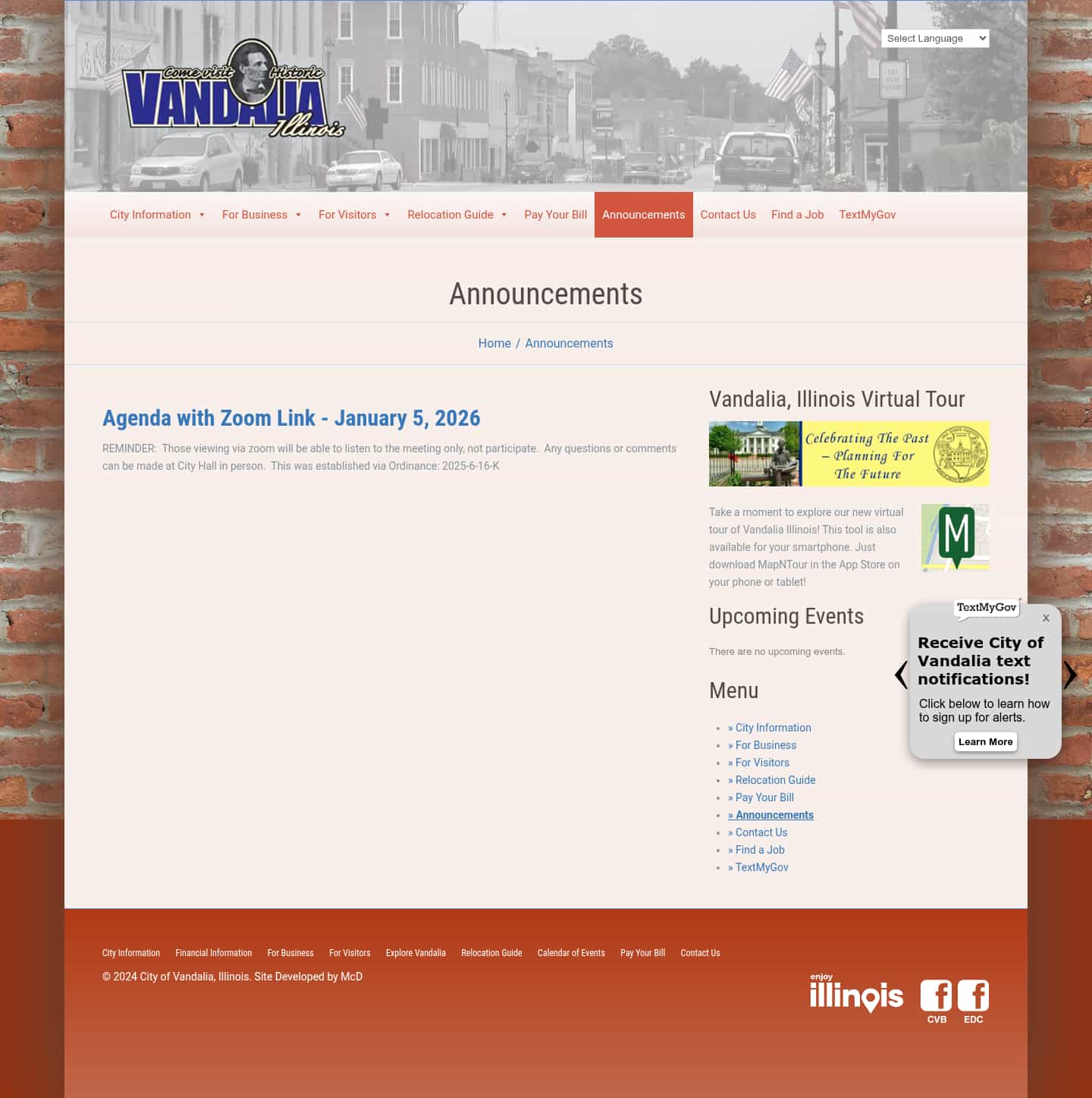 Latest website image capture