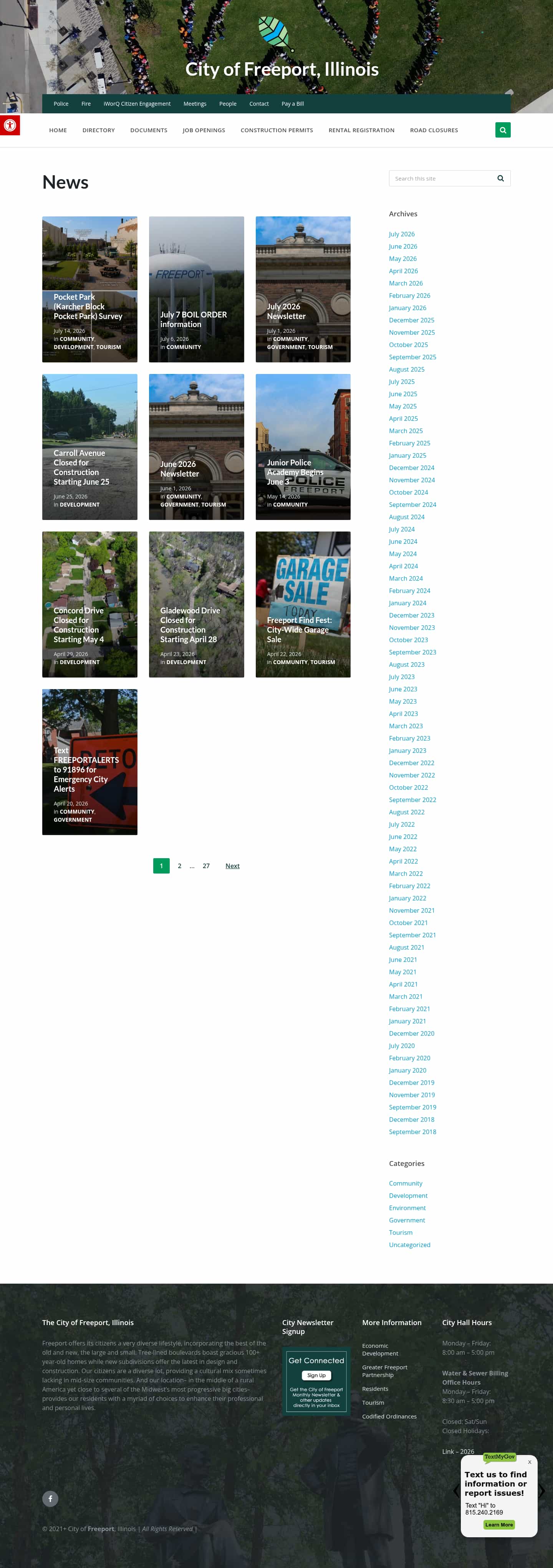 Latest website image capture