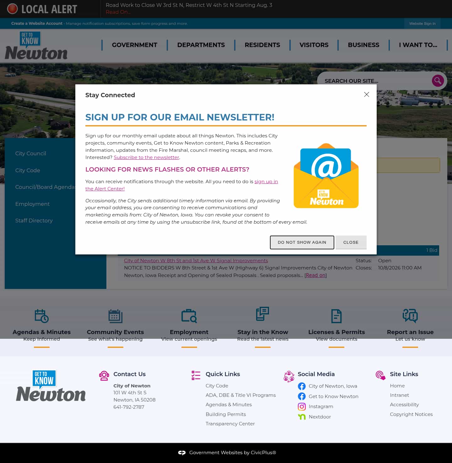 Latest website image capture