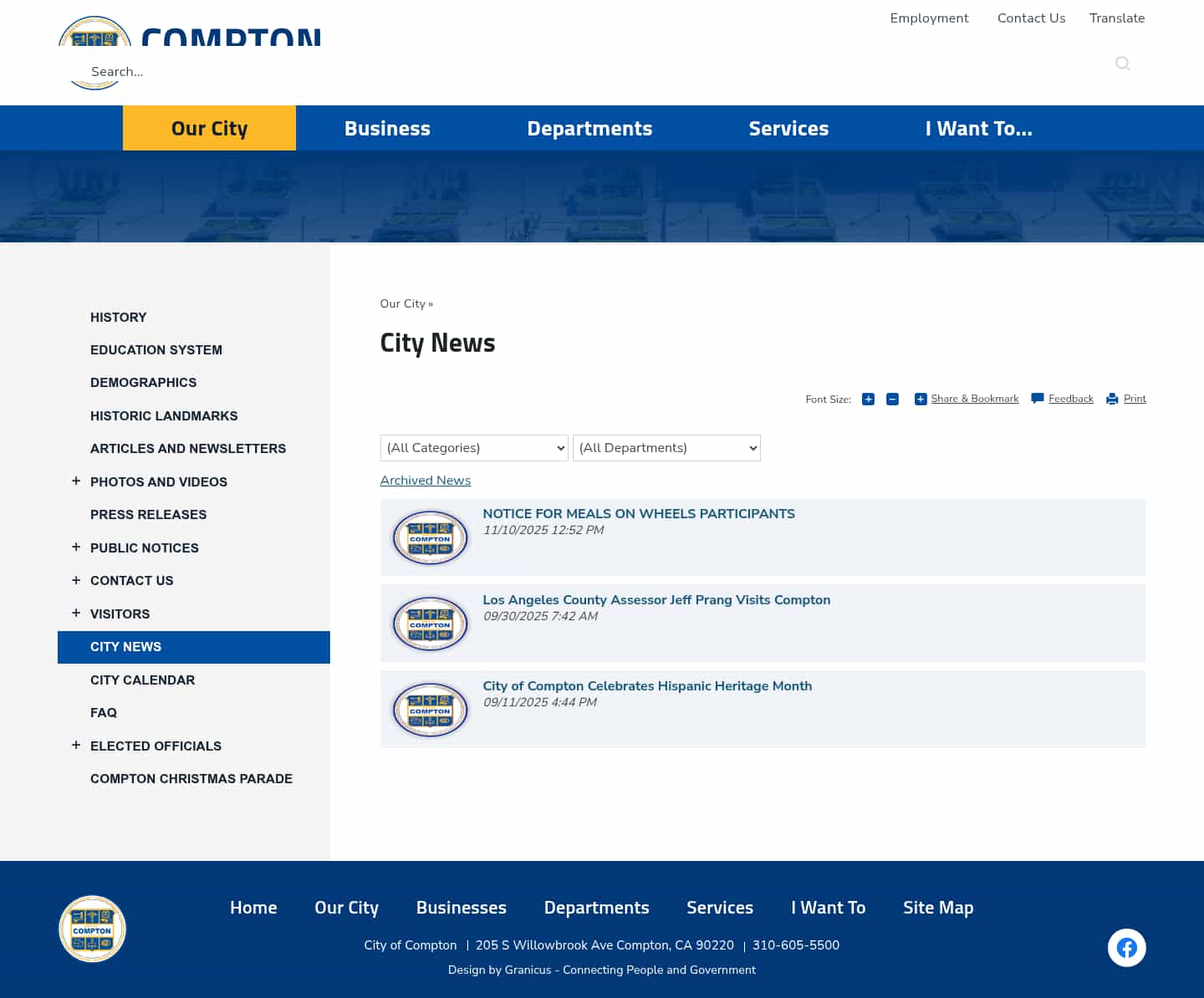 Latest website image capture