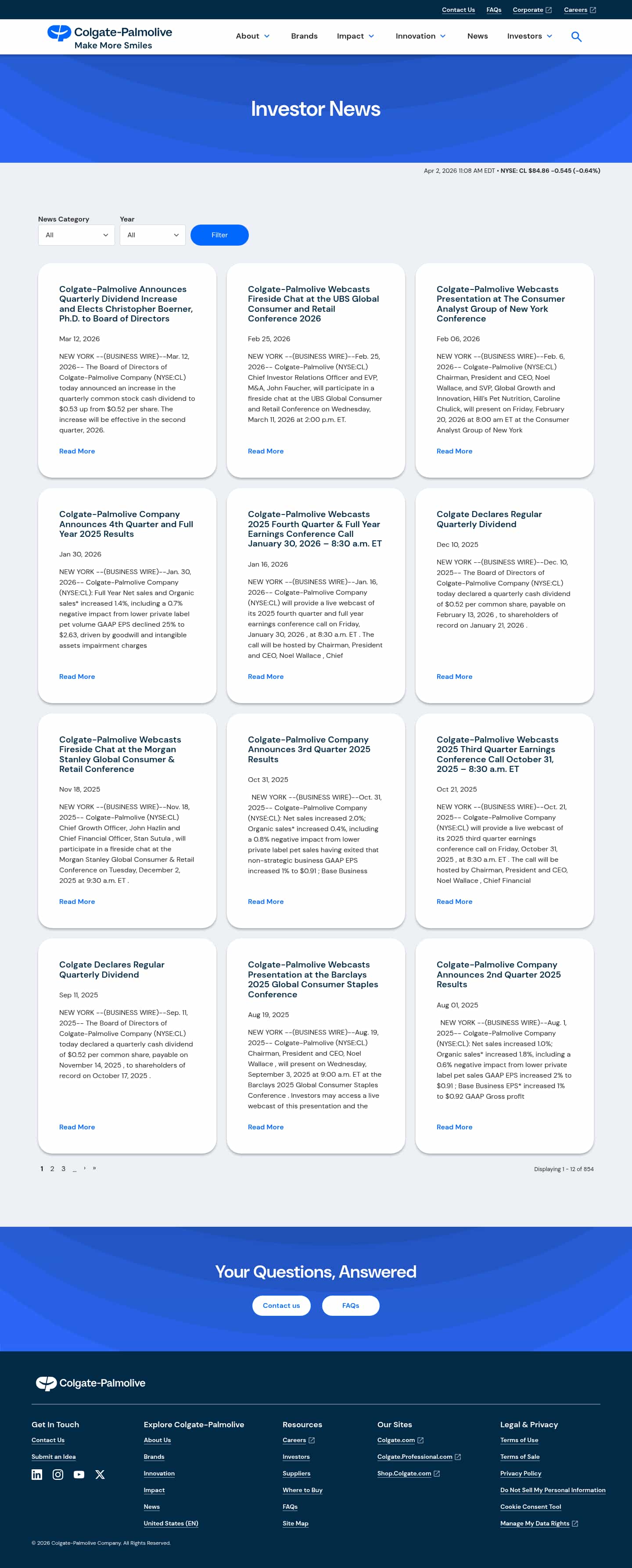 Latest website image capture