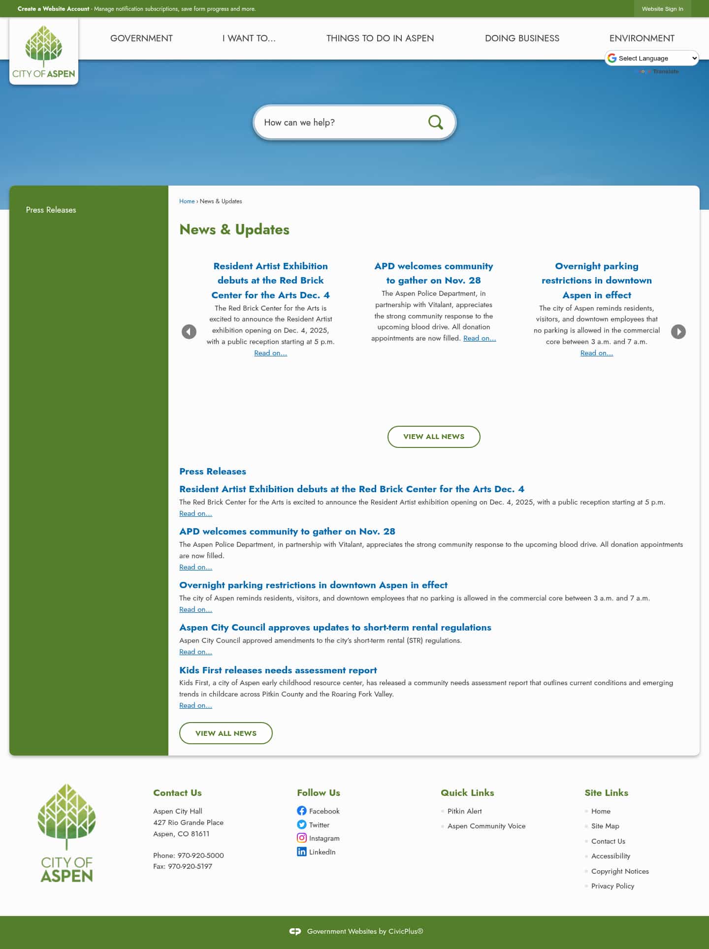 Latest website image capture