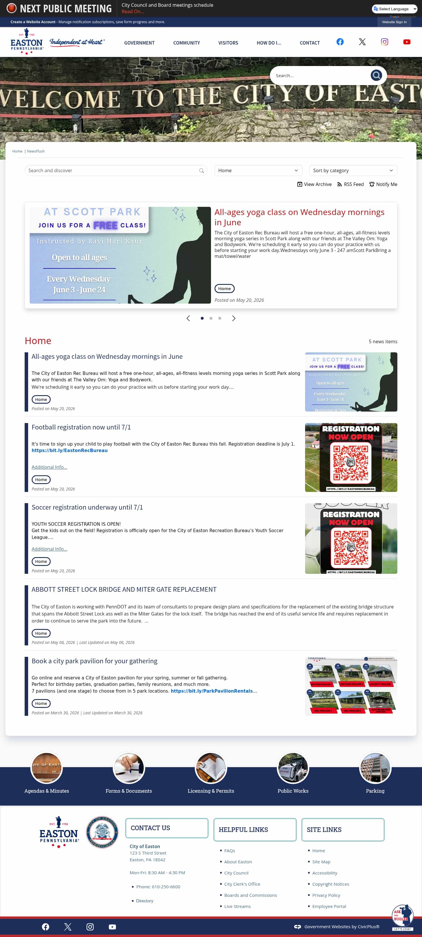 Latest website image capture