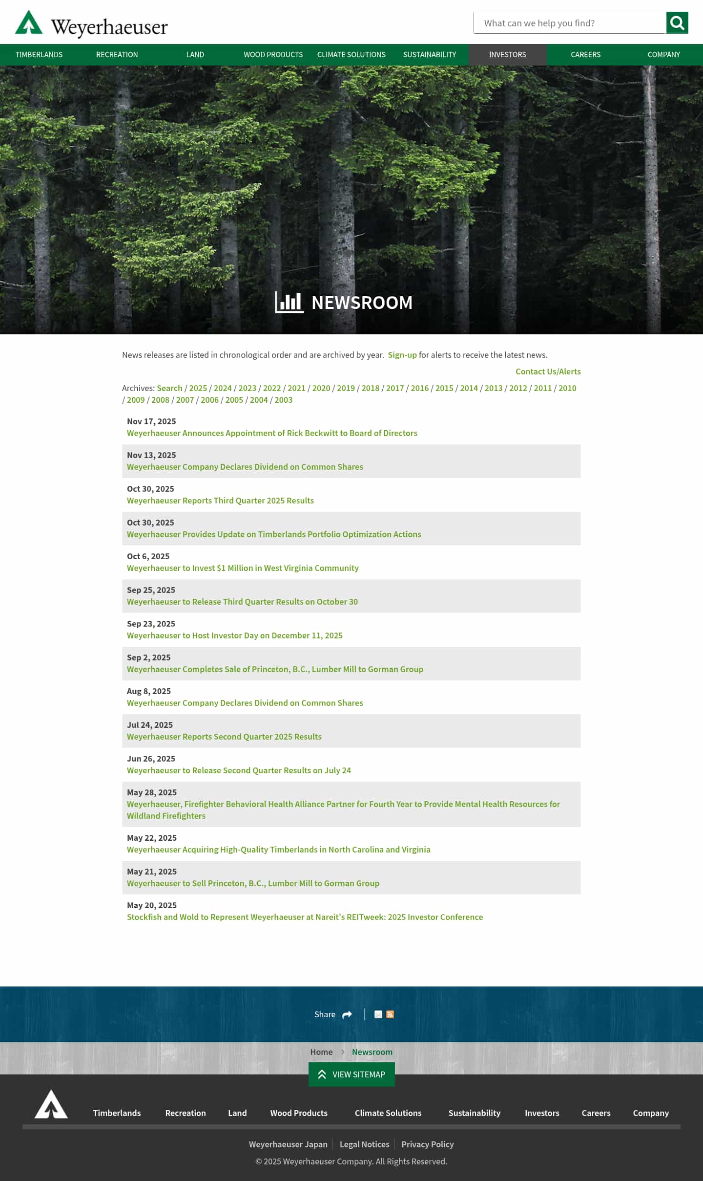 Latest website image capture