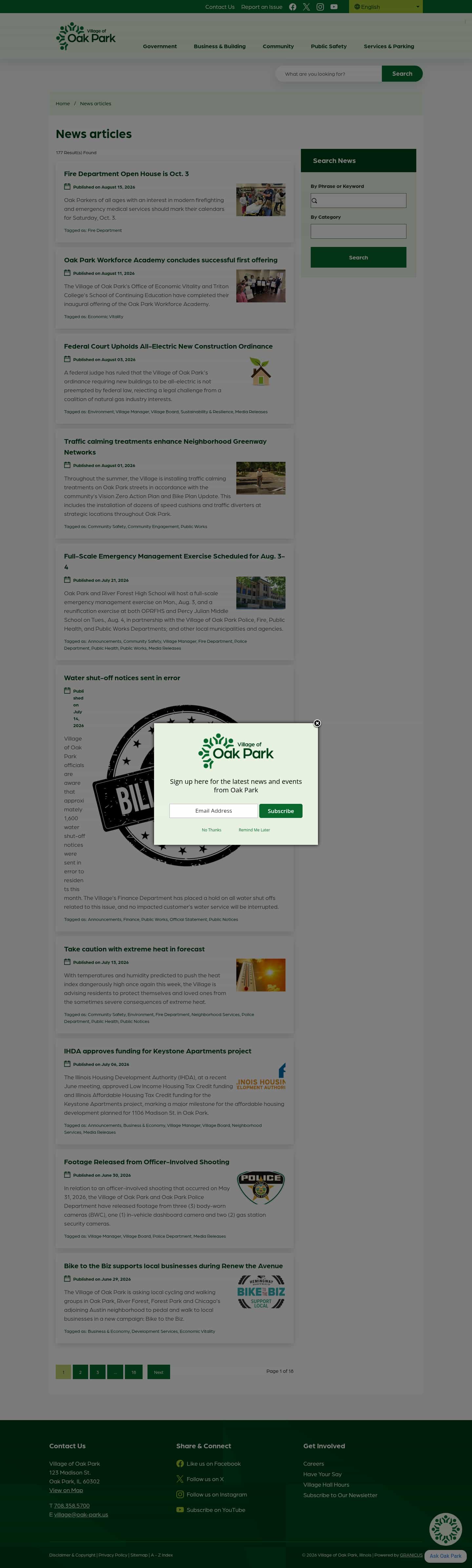 Latest website image capture
