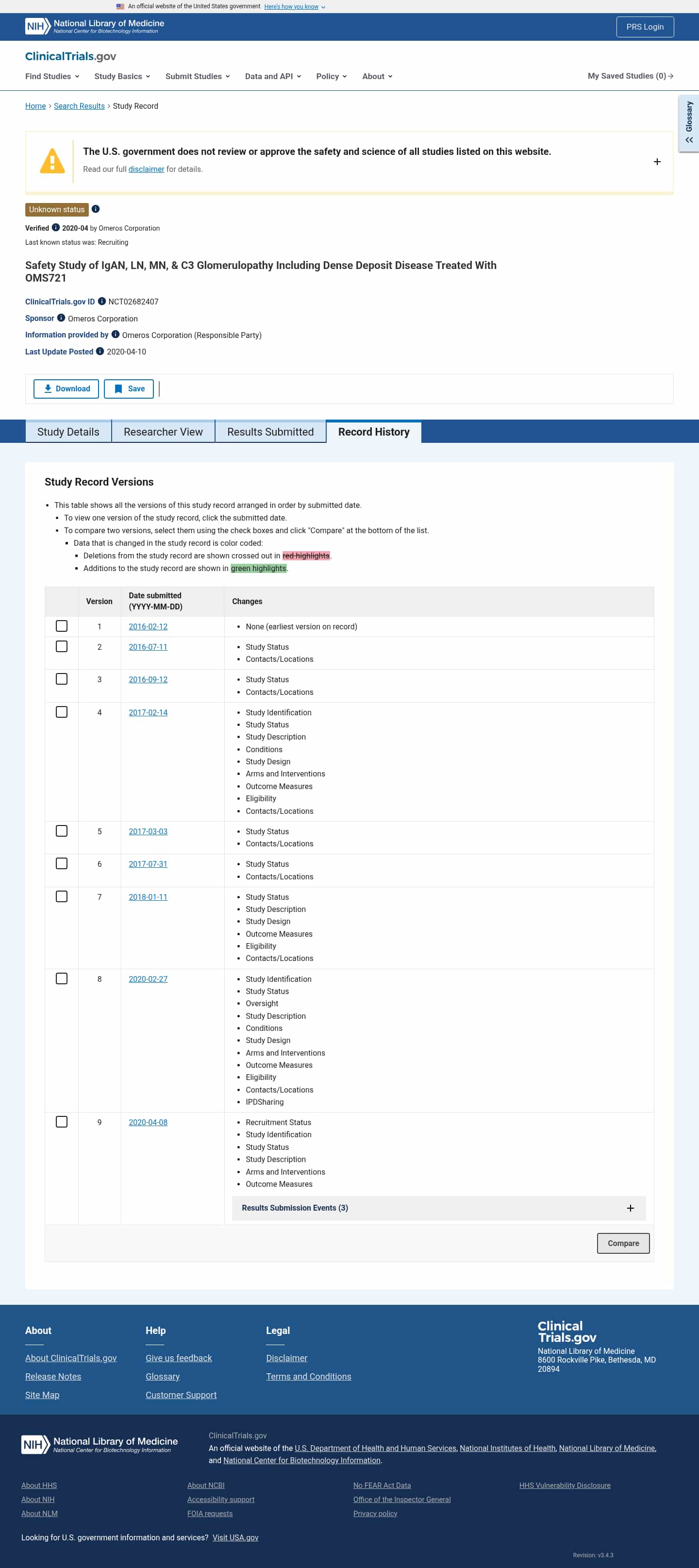 Latest website image capture