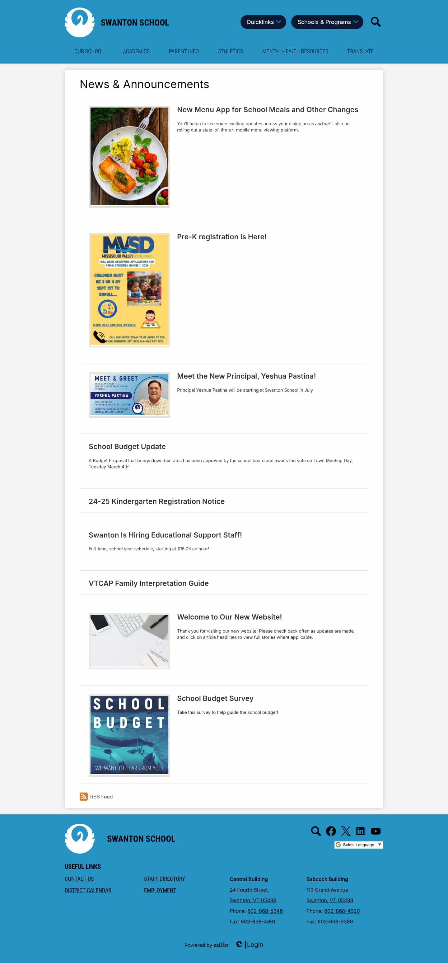 Latest website image capture