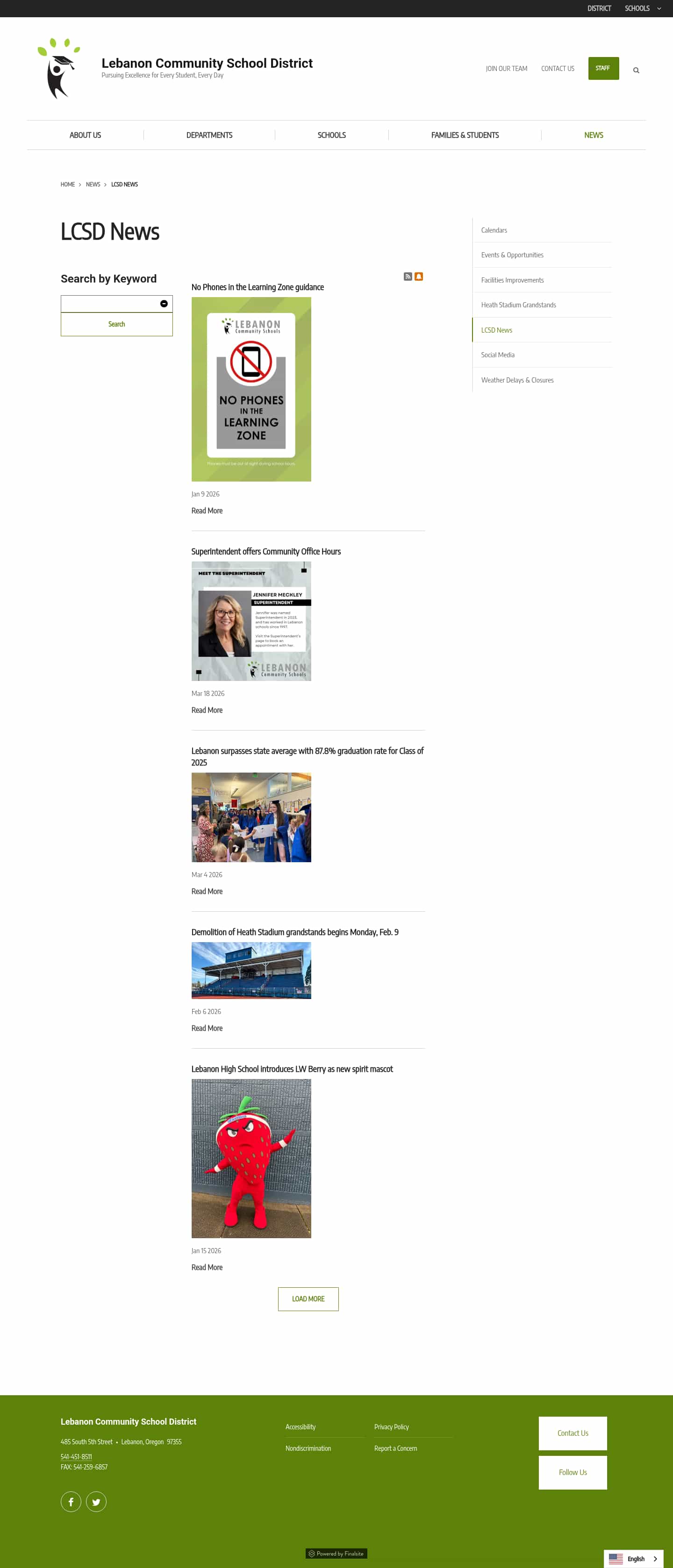 Latest website image capture