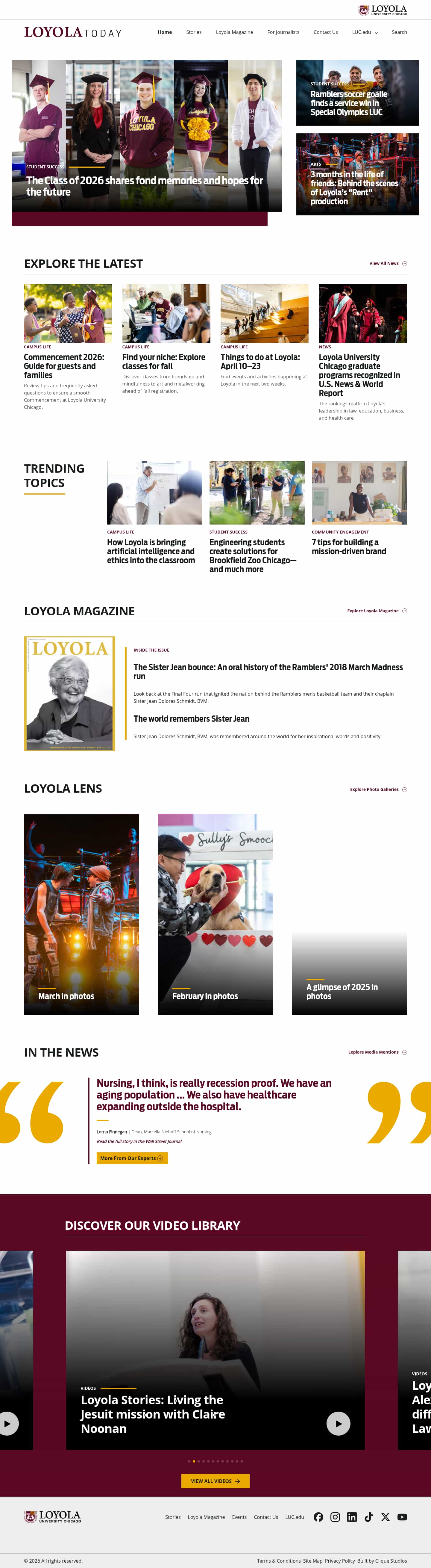 Latest website image capture