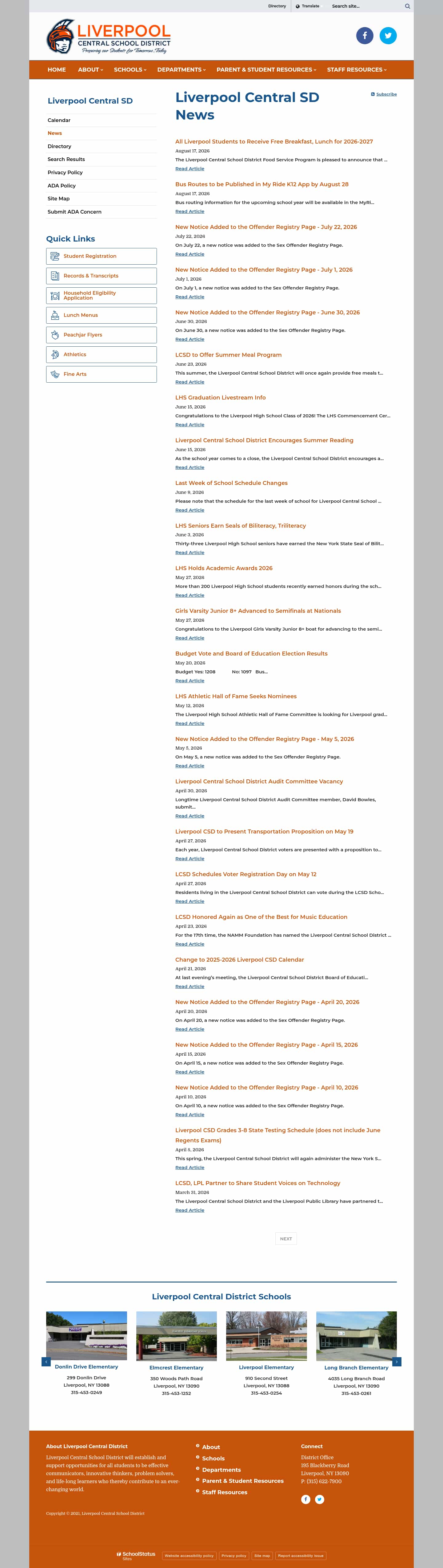 Latest website image capture