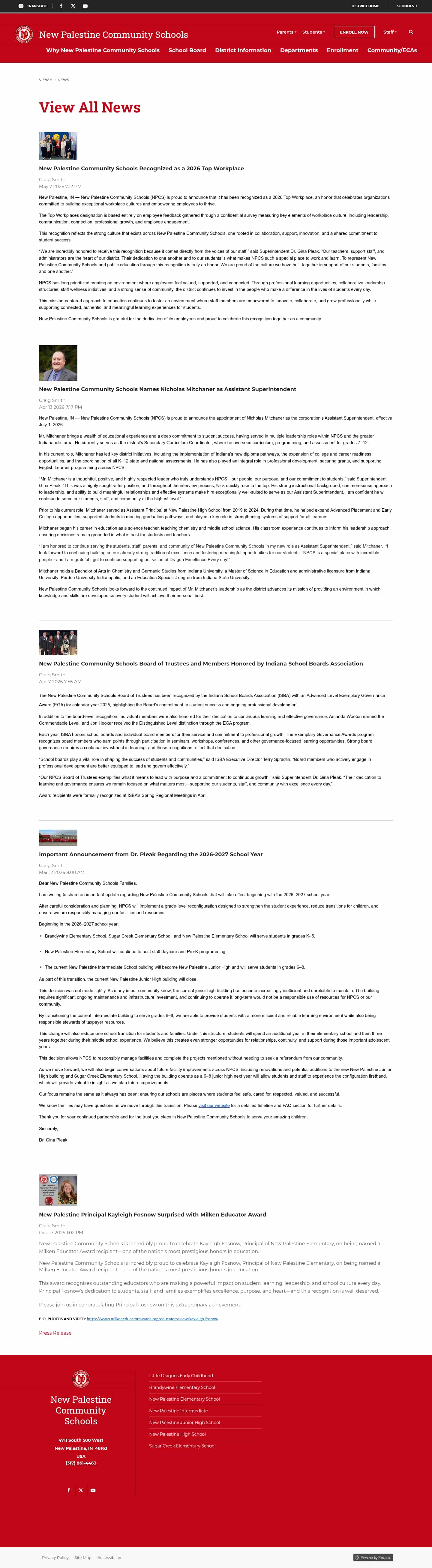 Latest website image capture