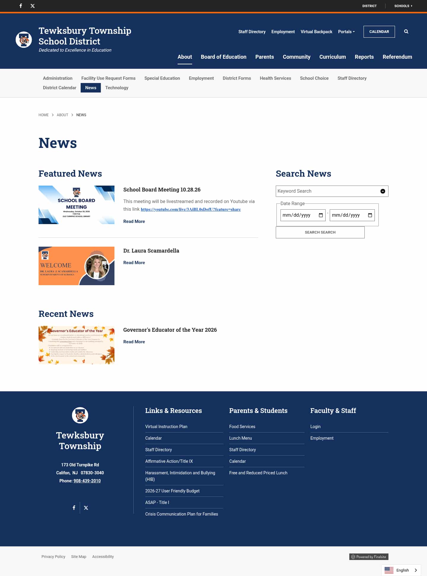 Latest website image capture