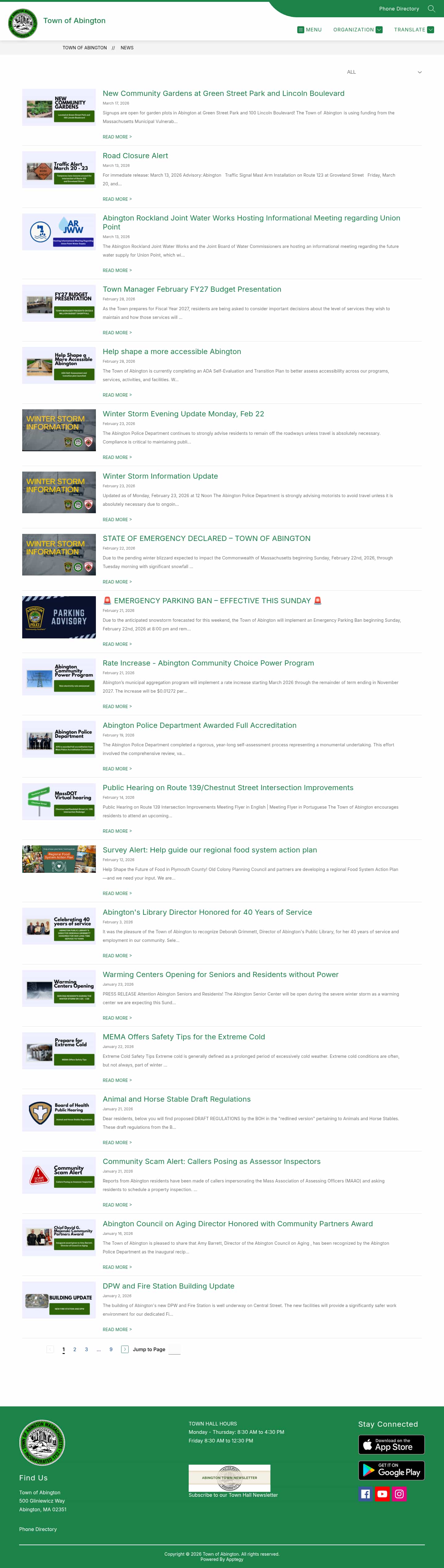 Latest website image capture