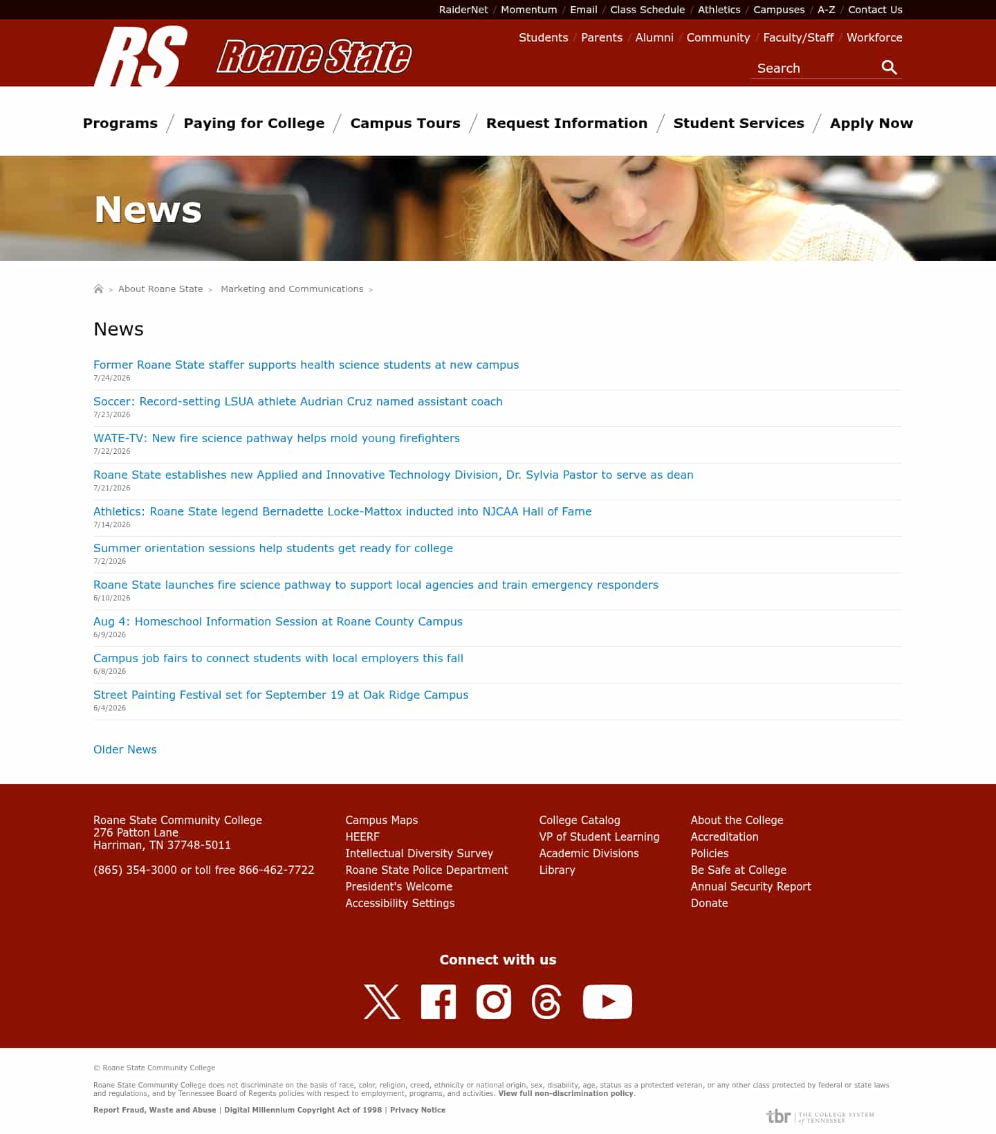 Latest website image capture