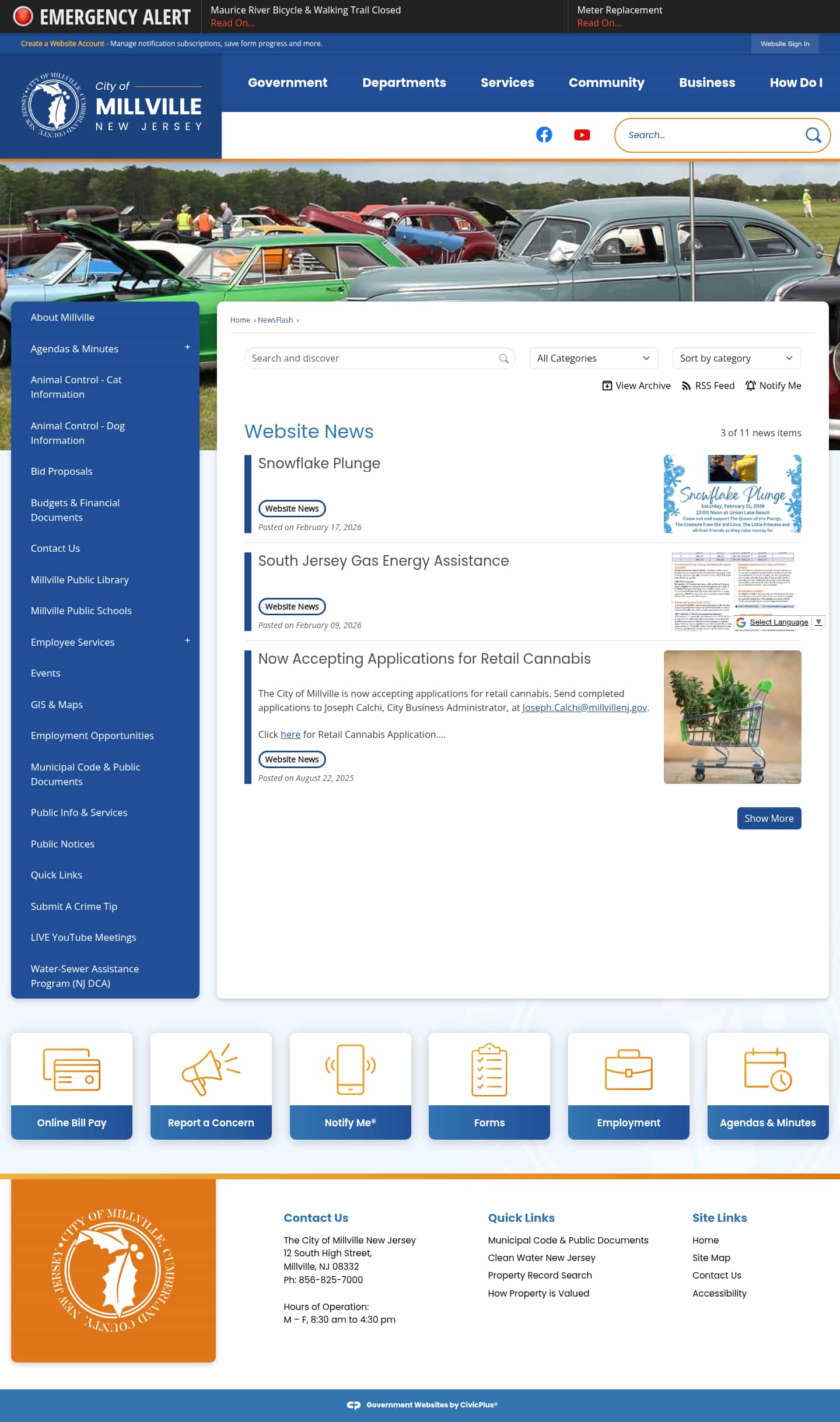 Latest website image capture