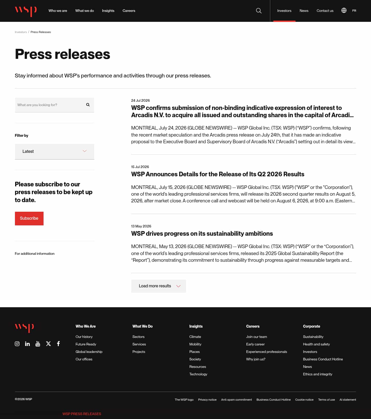 Latest website image capture