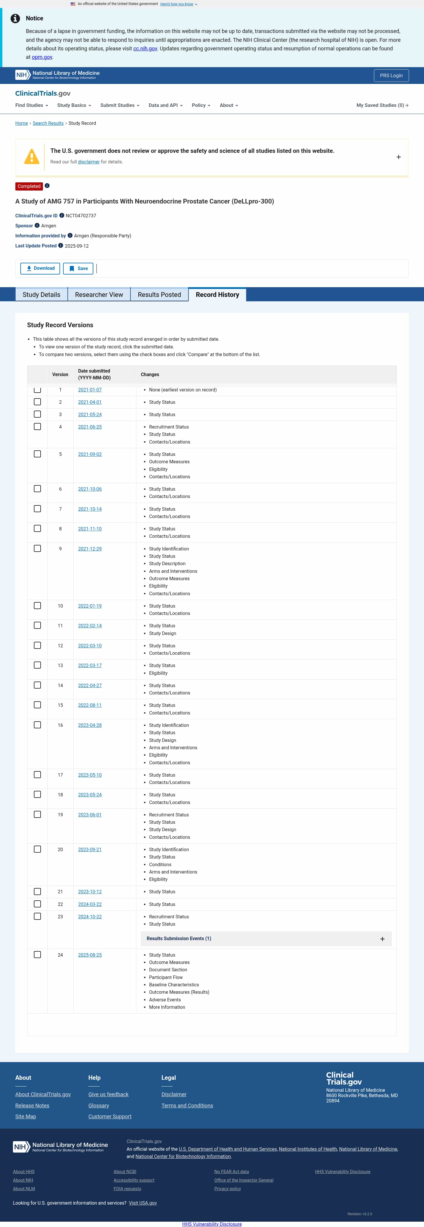 Latest website image capture