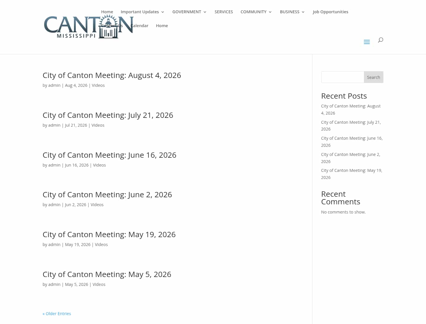 Latest website image capture