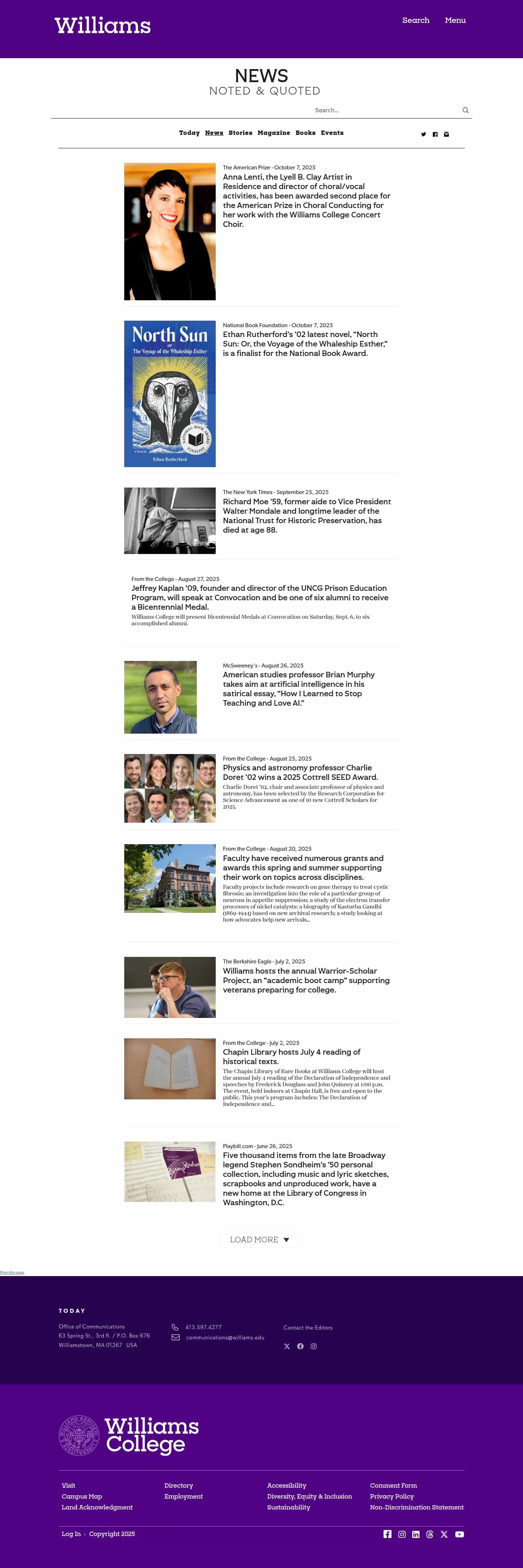 Latest website image capture