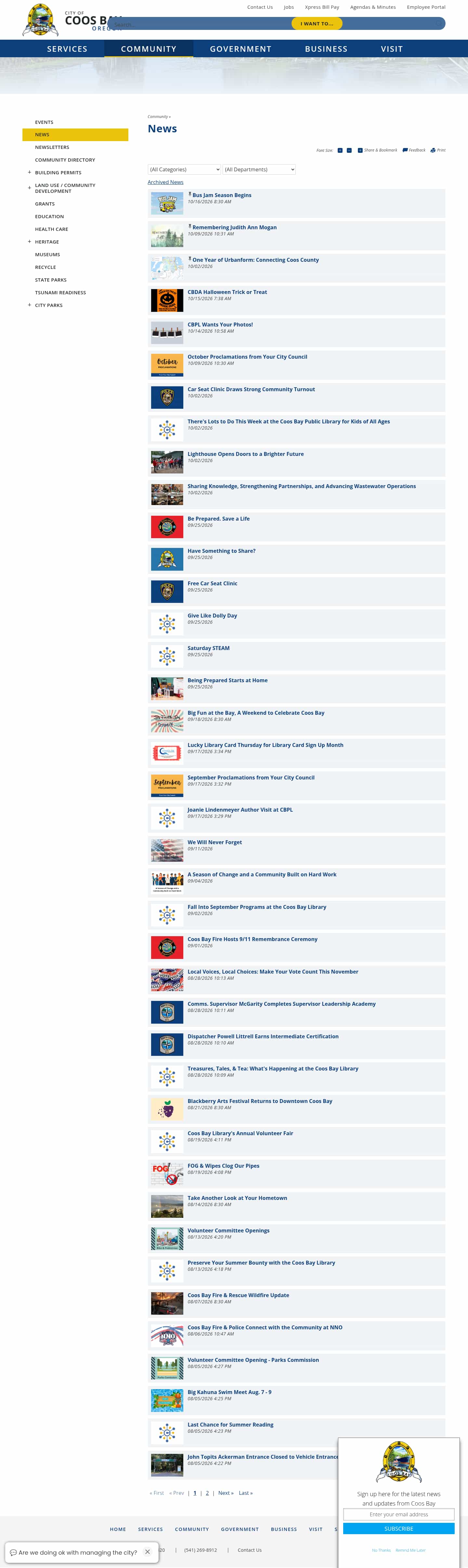 Latest website image capture